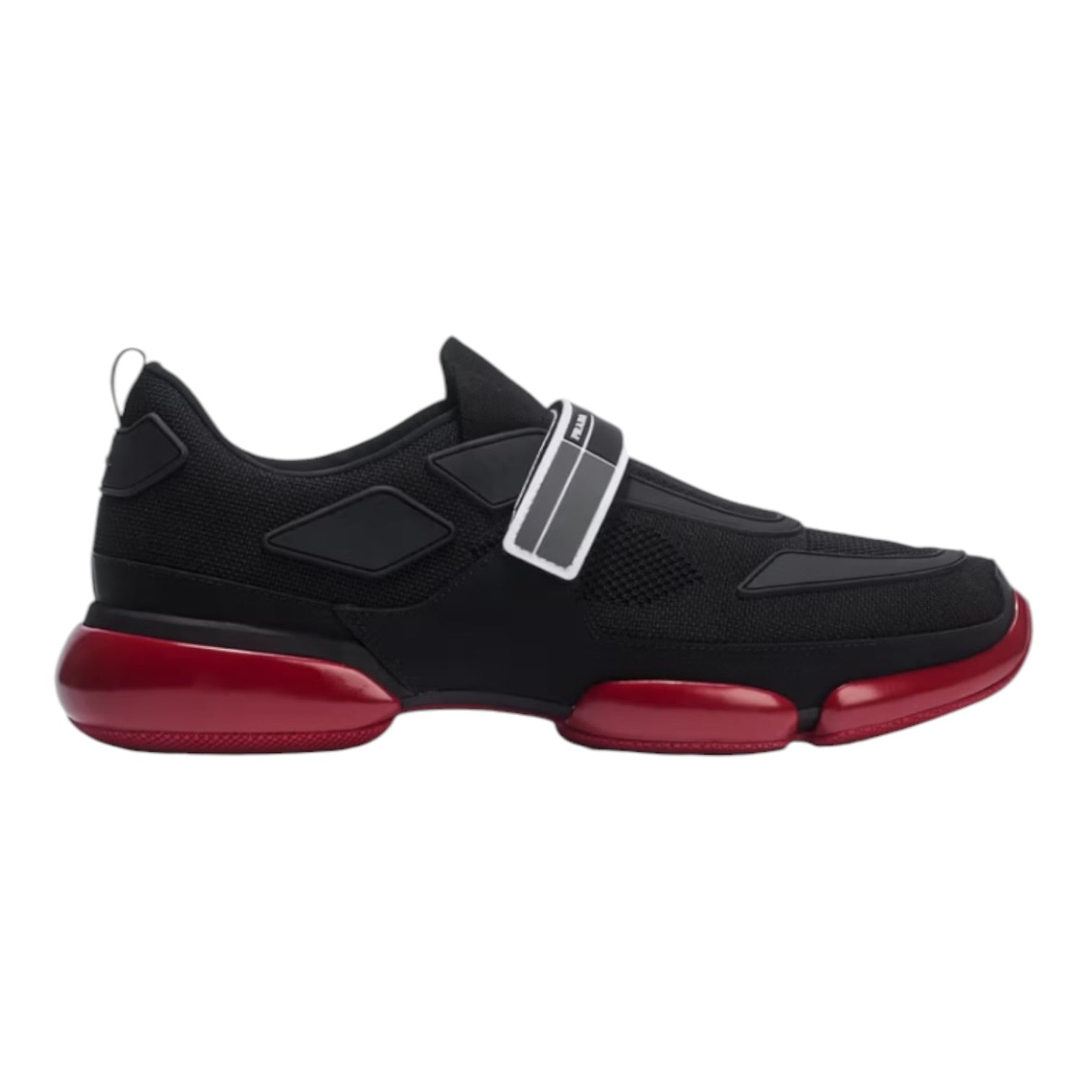 Prada Cloud Bust Contrast Velcro Black/Red (Used)