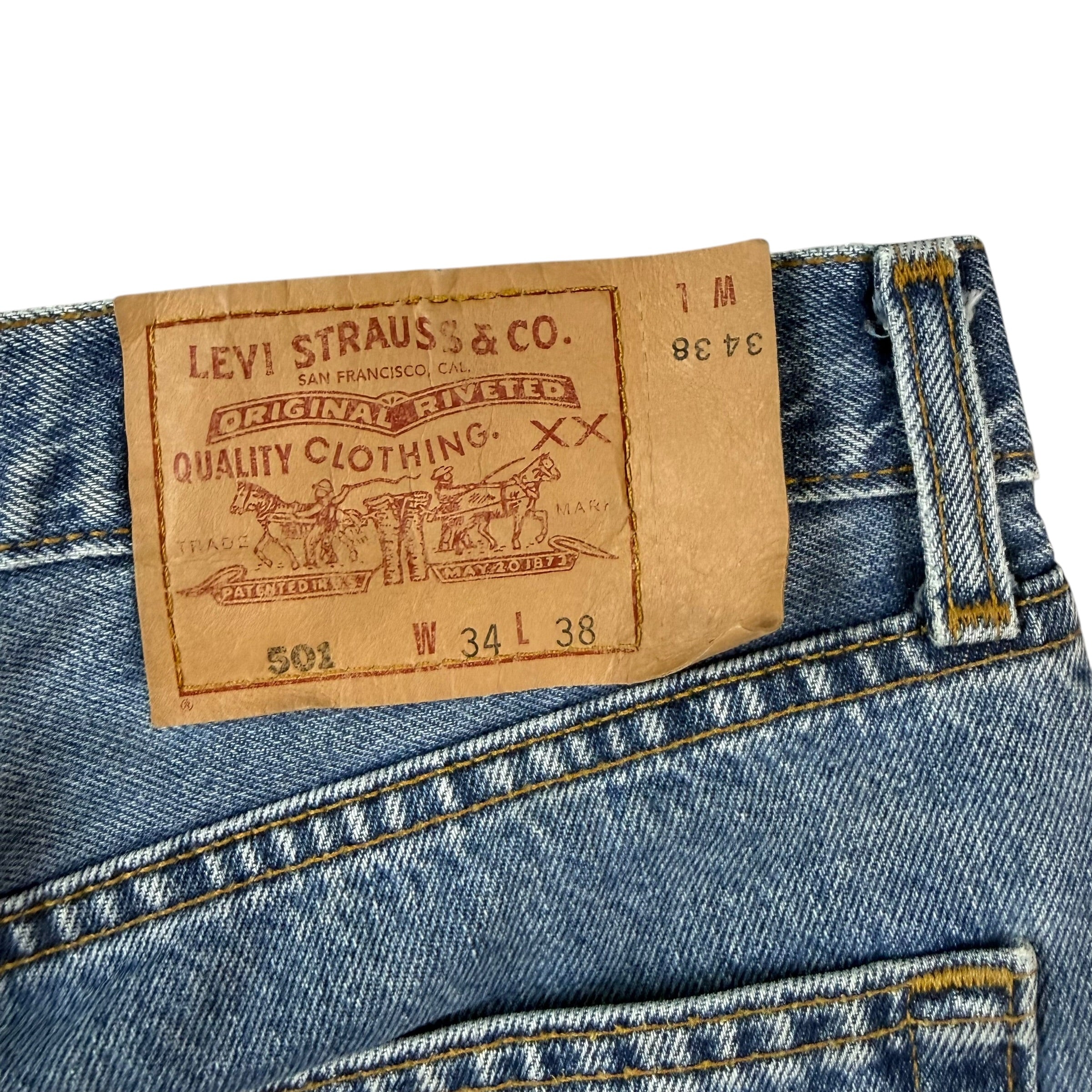 Vintage Levi’s 505 Denim Pants Regular Wash