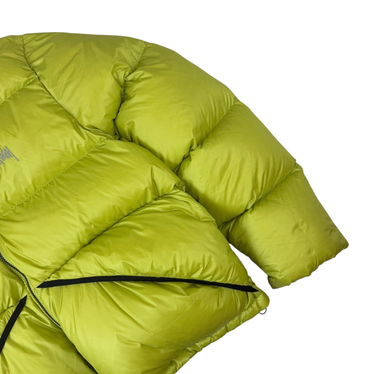 Stussy Micro Ripstop Down Parka Lime