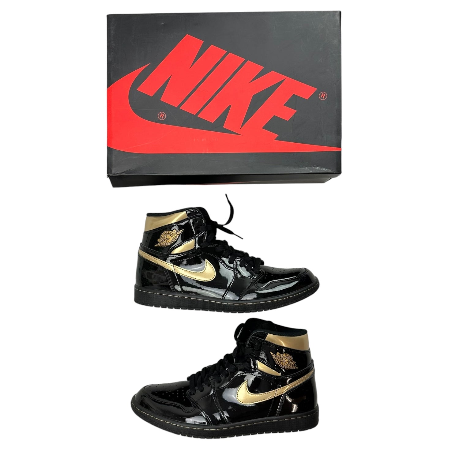 Jordan 1 Retro High Black Metallic Gold (2020) (Used)