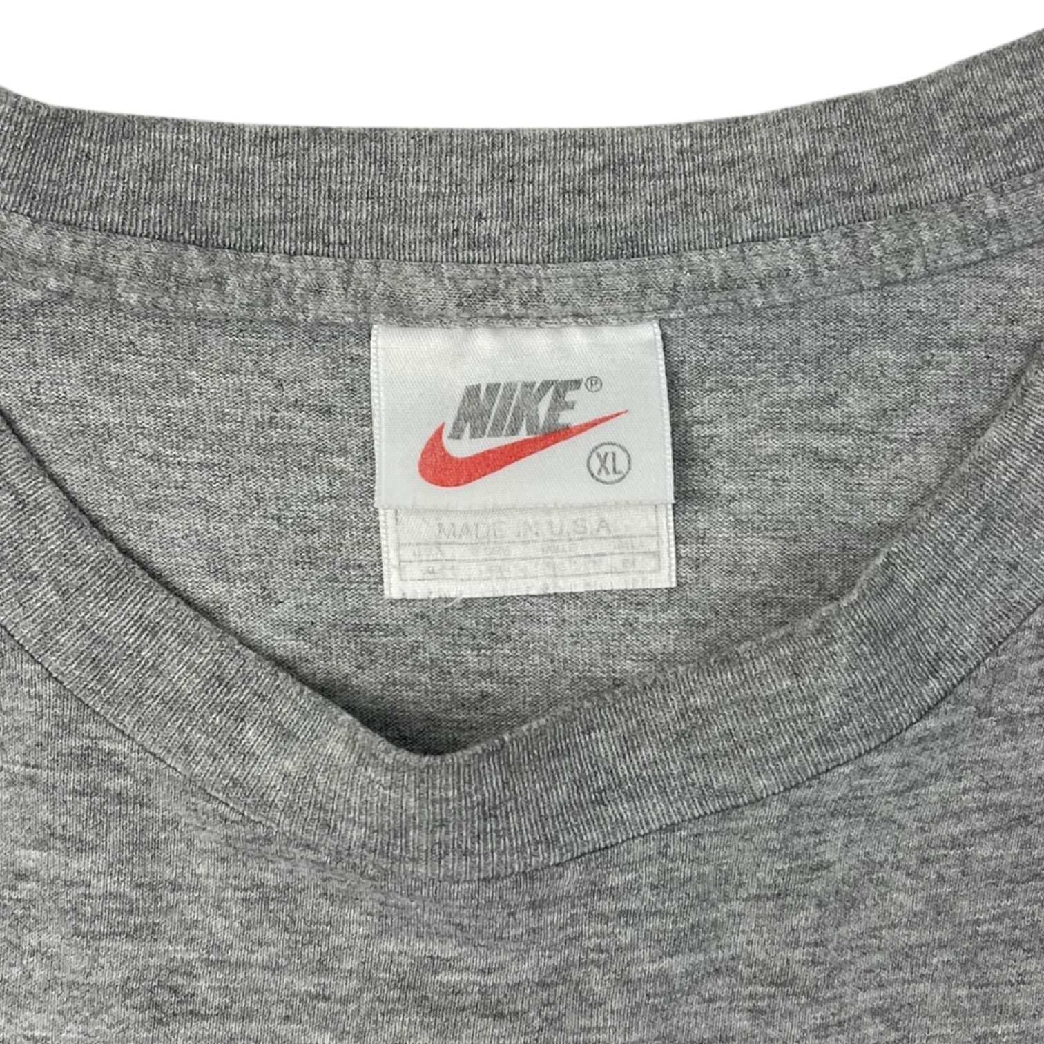 Vintage Nike Pocket Mini Swoosh T-Shirt Grey