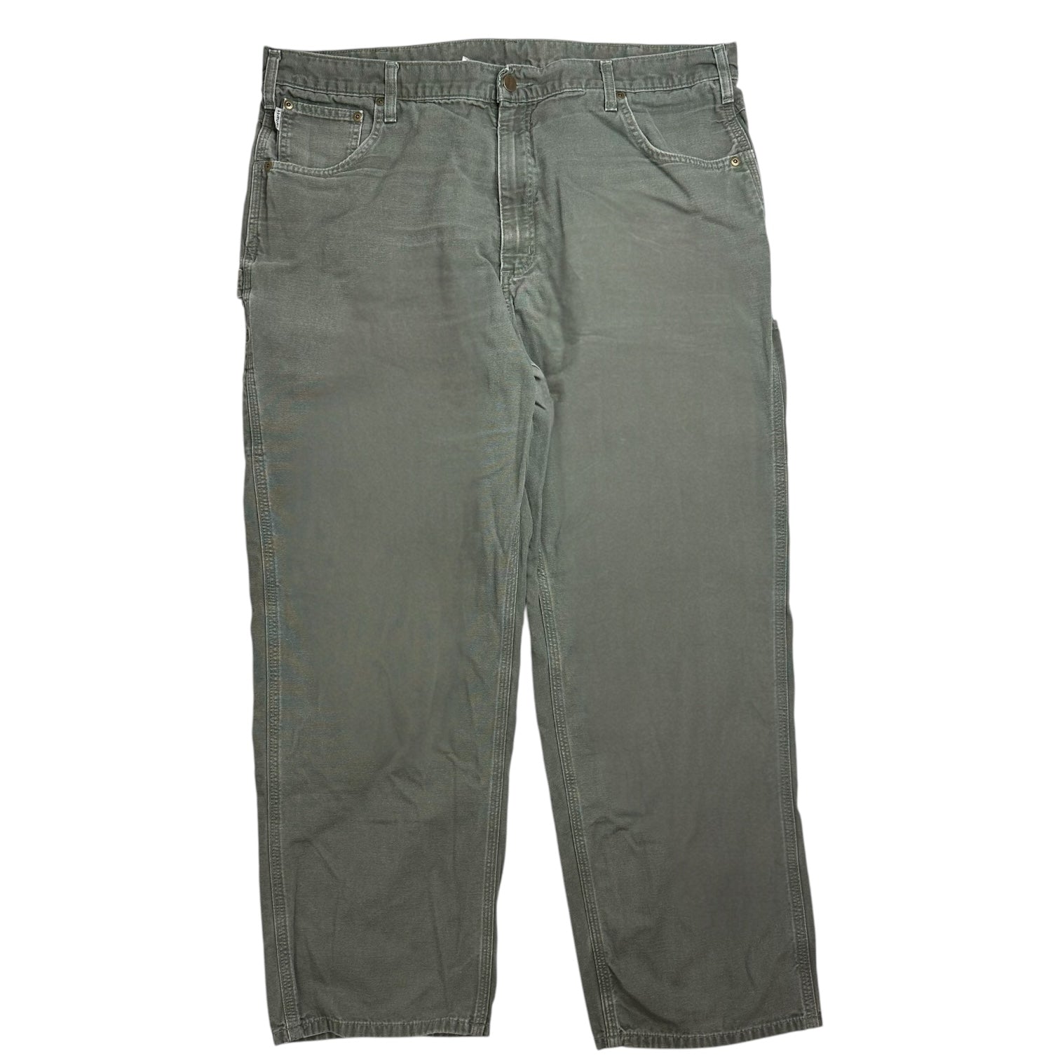 Vintage Carhartt Dungaree Pants Faded Green