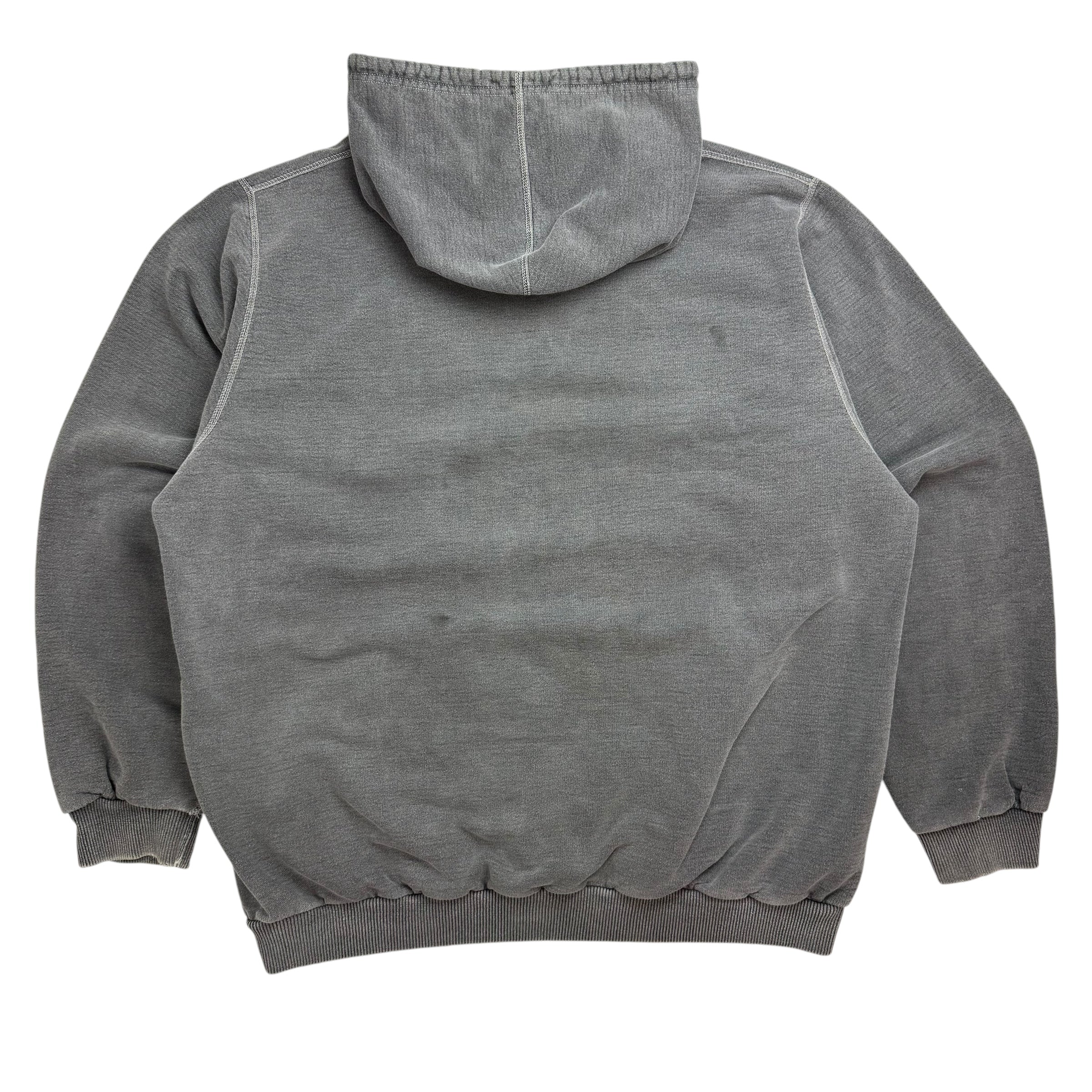 Vintage Canyon Creek Blank Hoodie Faded Grey