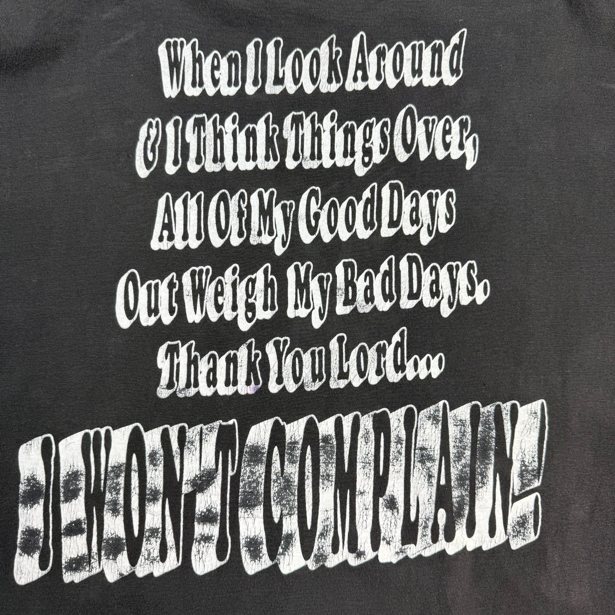 Vintage God Has Been So Good 2 Me! Tee Black