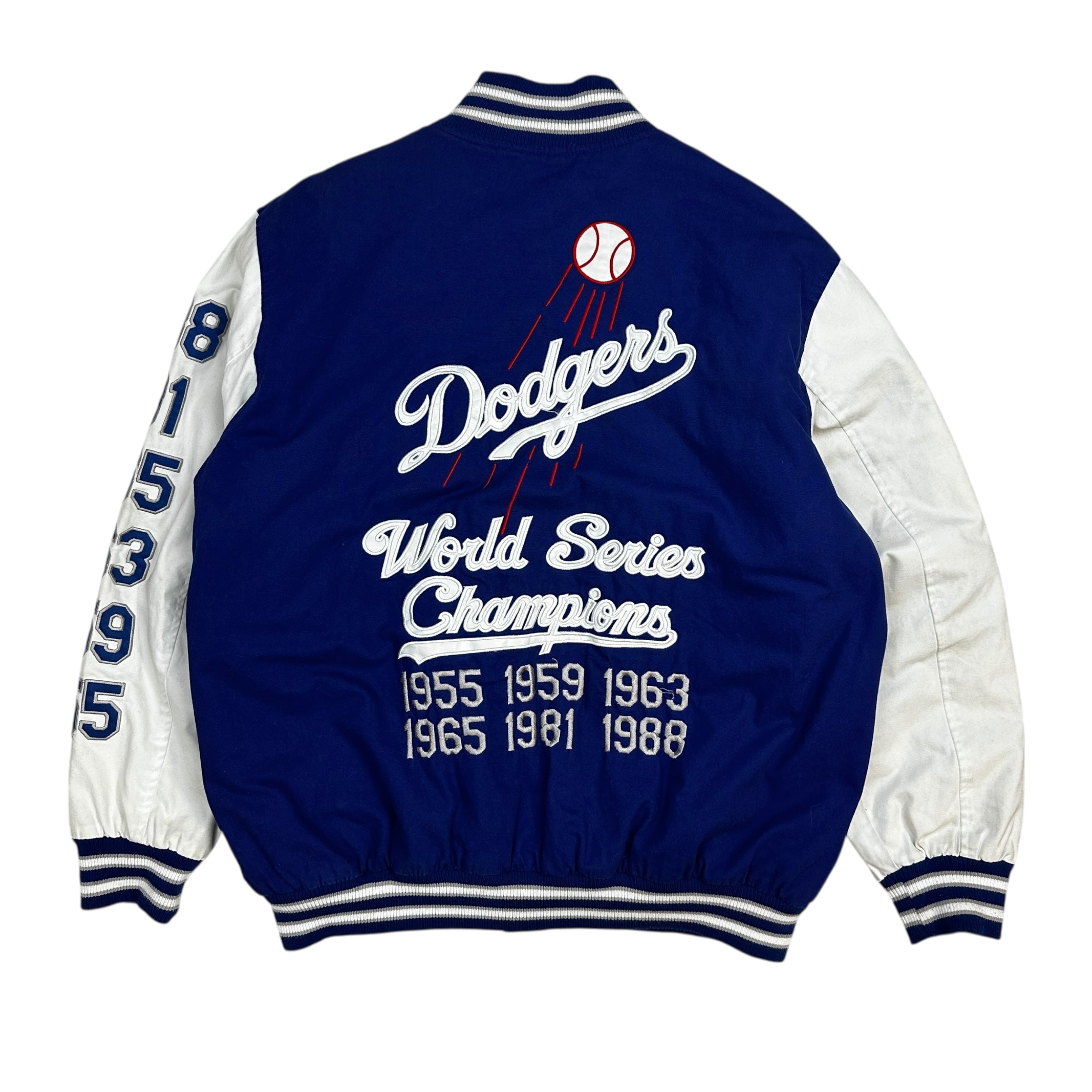 Vintage LA Dodgers World Series Champions Varsity Jacket
