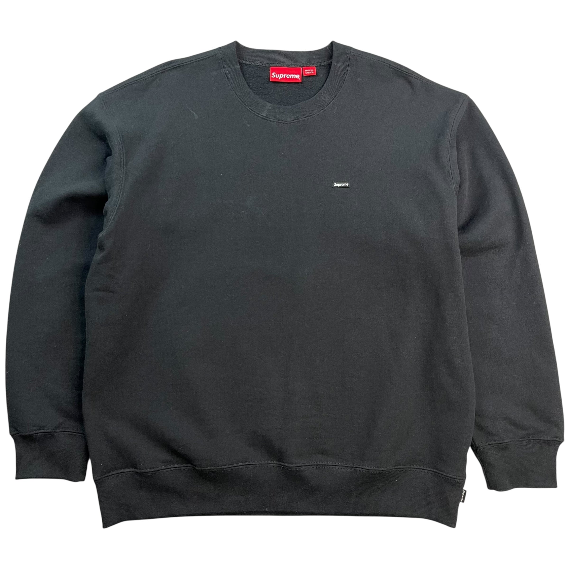 Supreme Small Box Crewneck Black