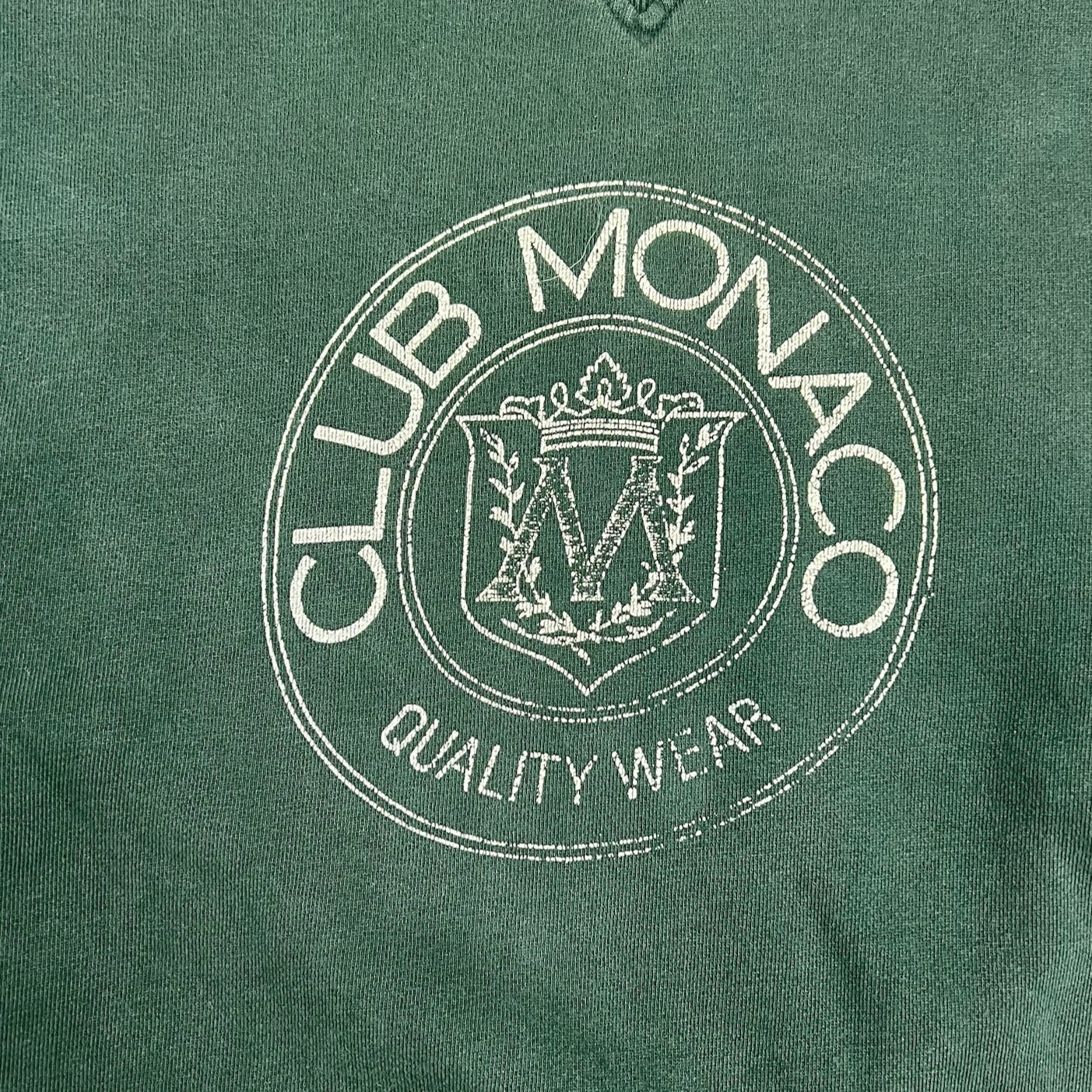 Vintage Club Monaco Crewneck Dark Green