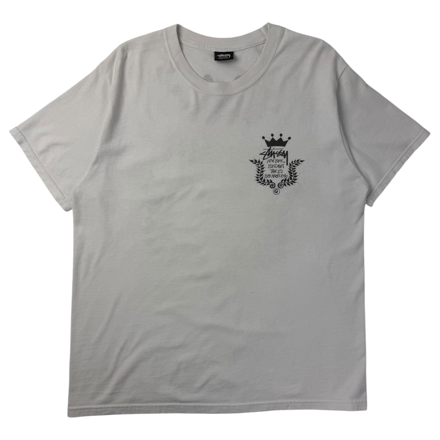Stüssy Crown Wreath T-Shirt White