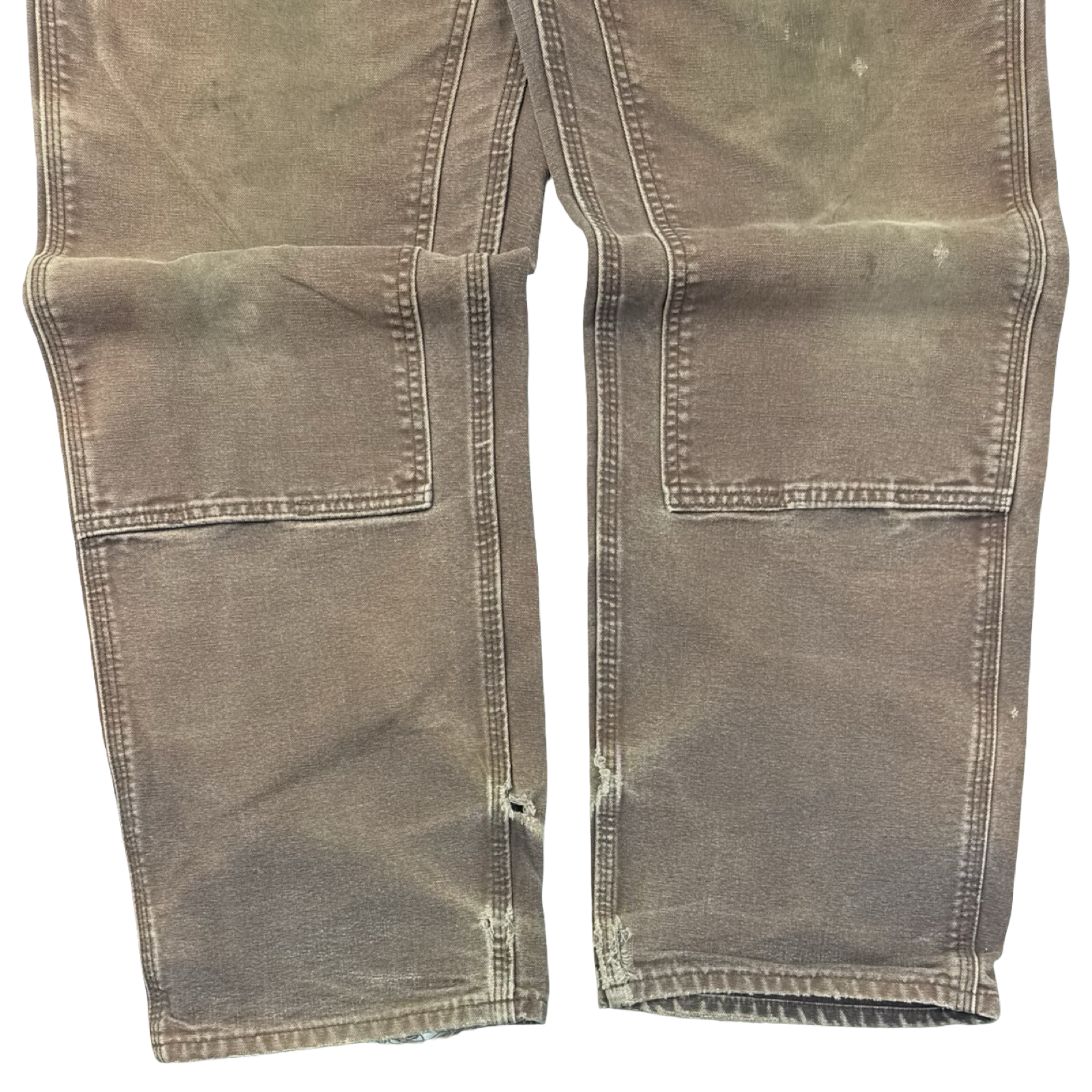 Faded Light Brown Carhartt Double Knee Bottoms