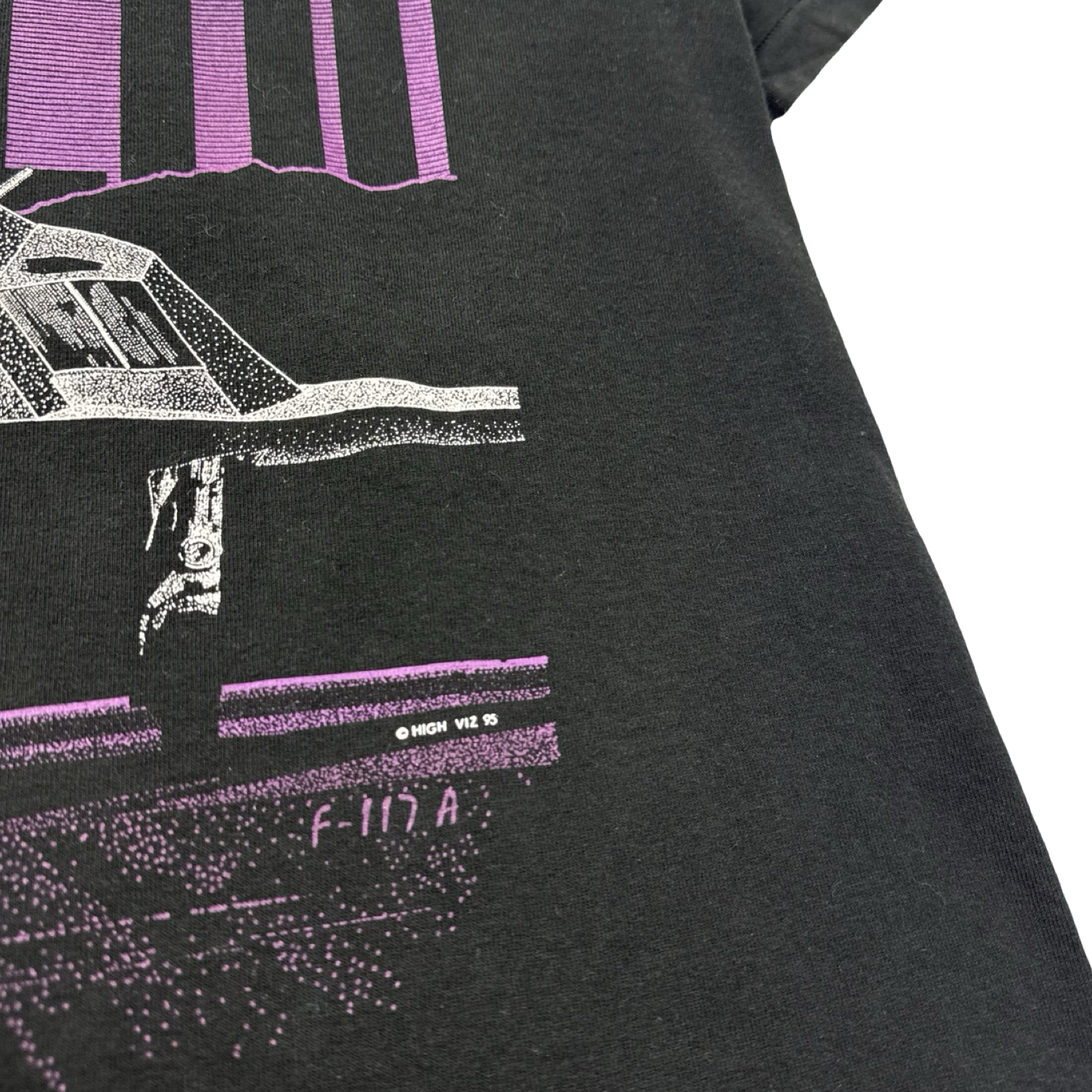 1995 Stealth Bomber Night Hawk Military T-Shirt