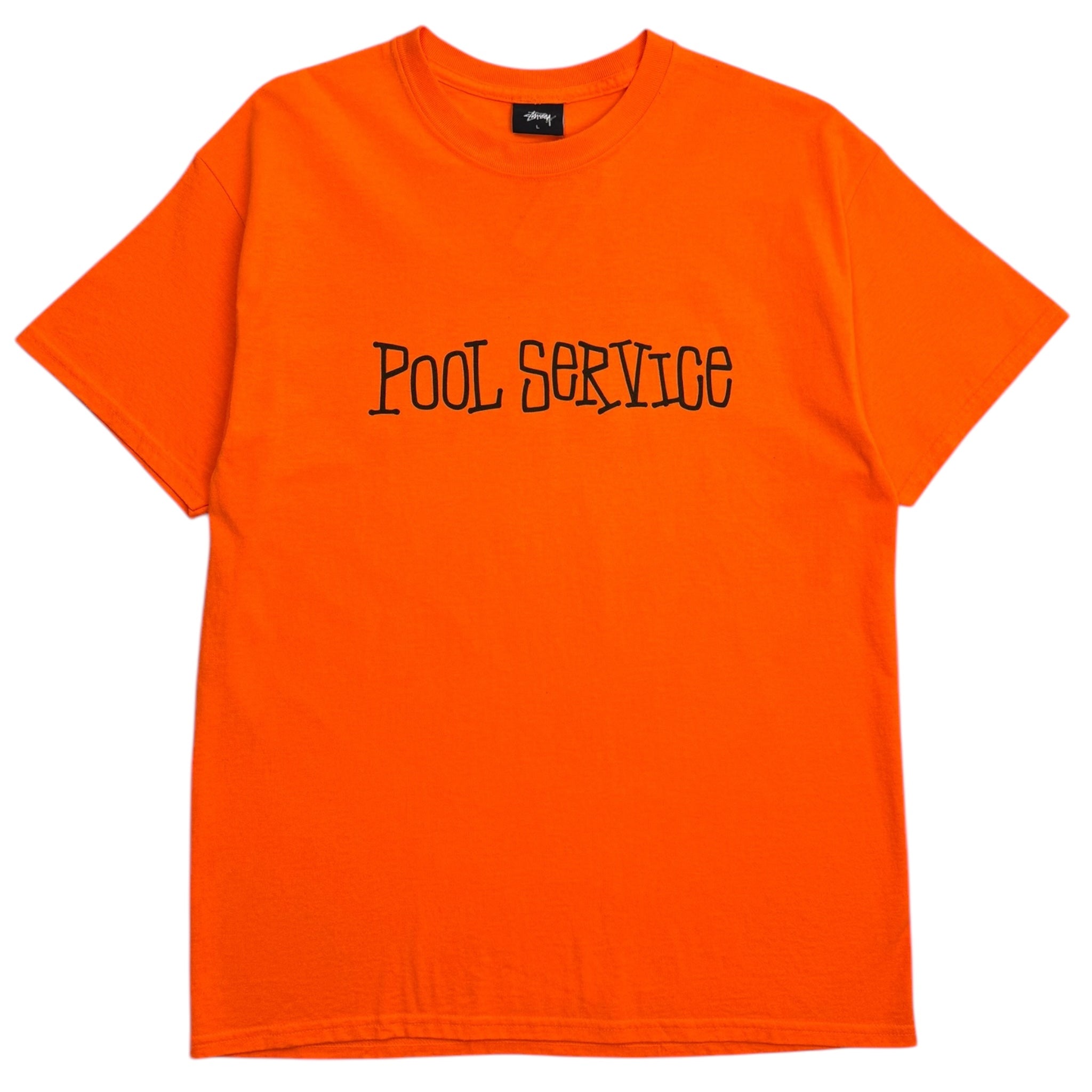 Stussy Pool Service T-Shirt Orange