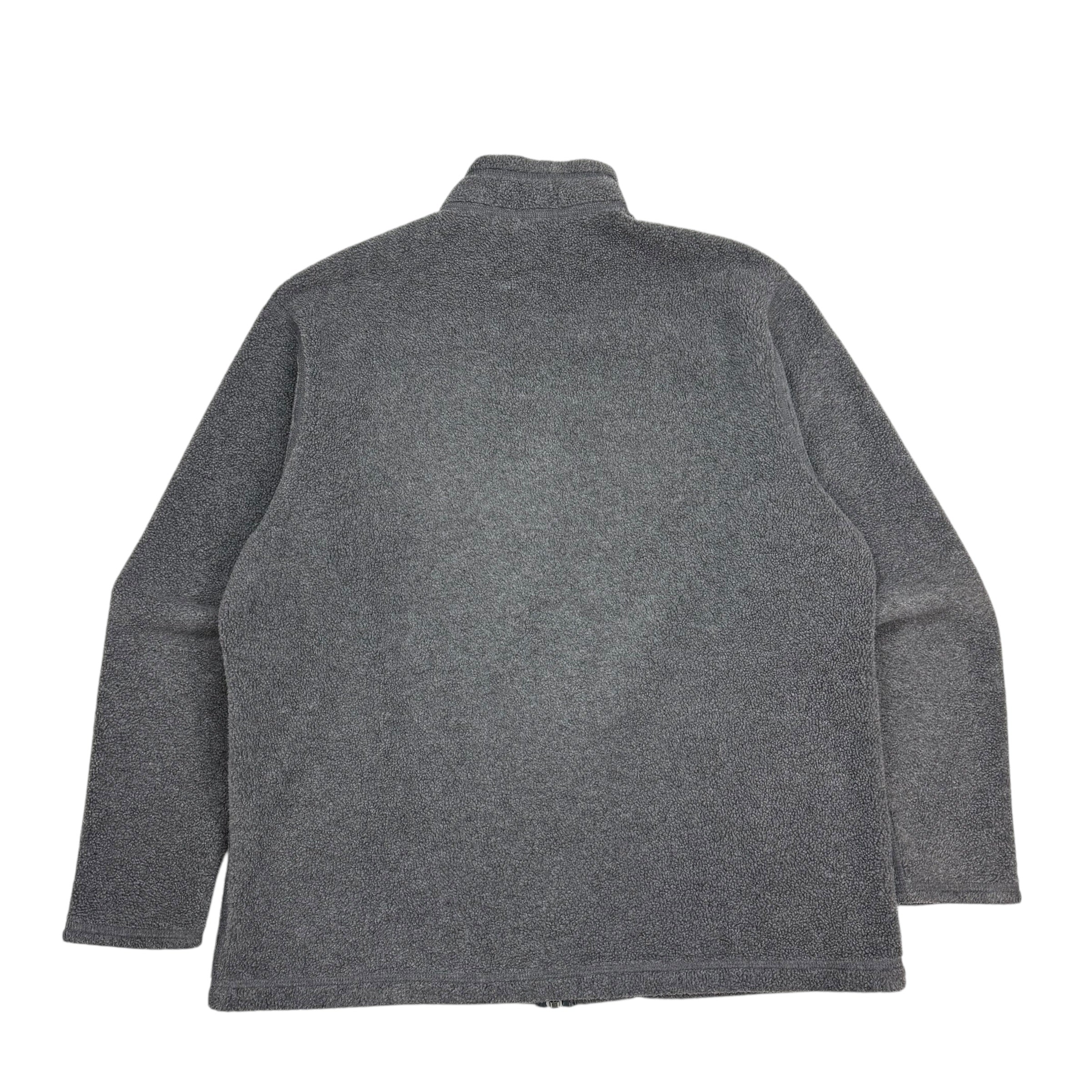 Vintage Polo Sport Ralph Lauren Fleece Zip Up Grey