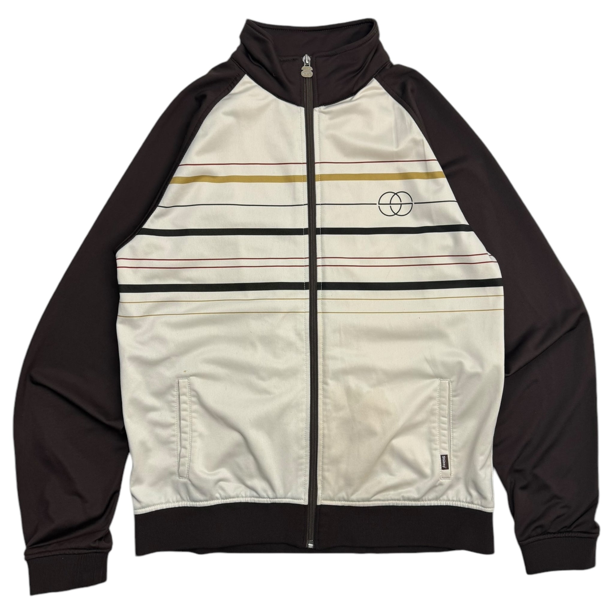 Stüssy Monogram Track Jacket Brown/Tan