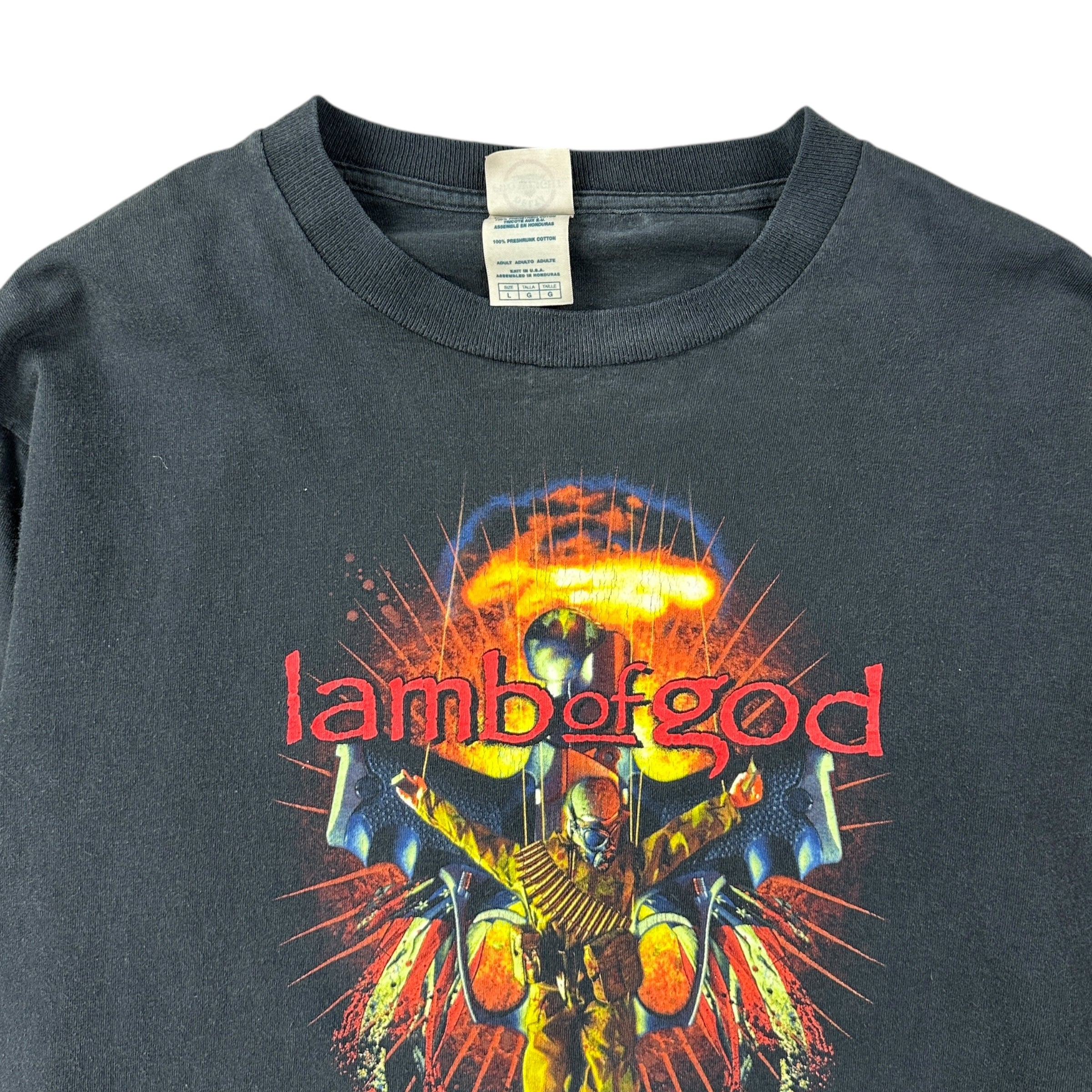 Vintage Lamb Of God L/S Tee Black