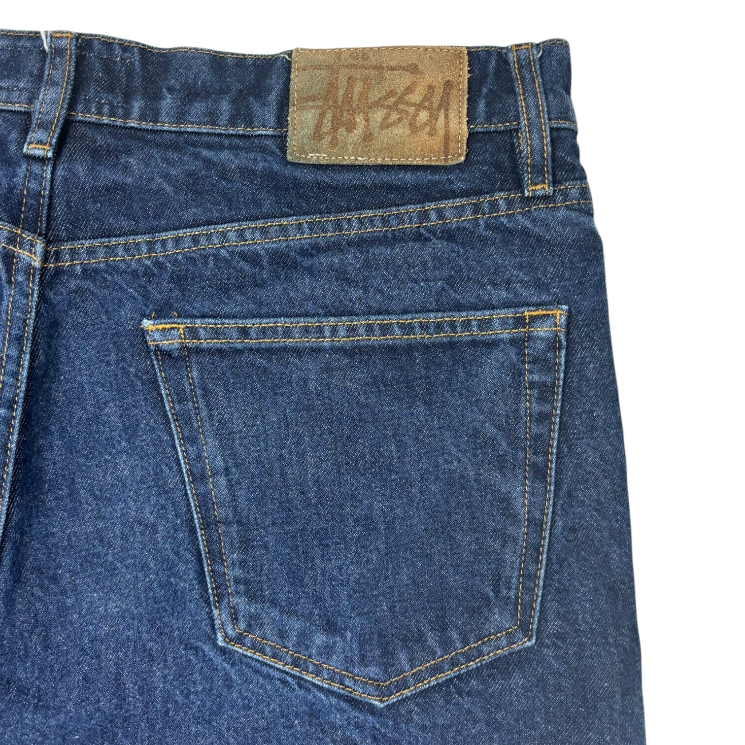 Stussy Big Ol’ Denim Short Dark Wash