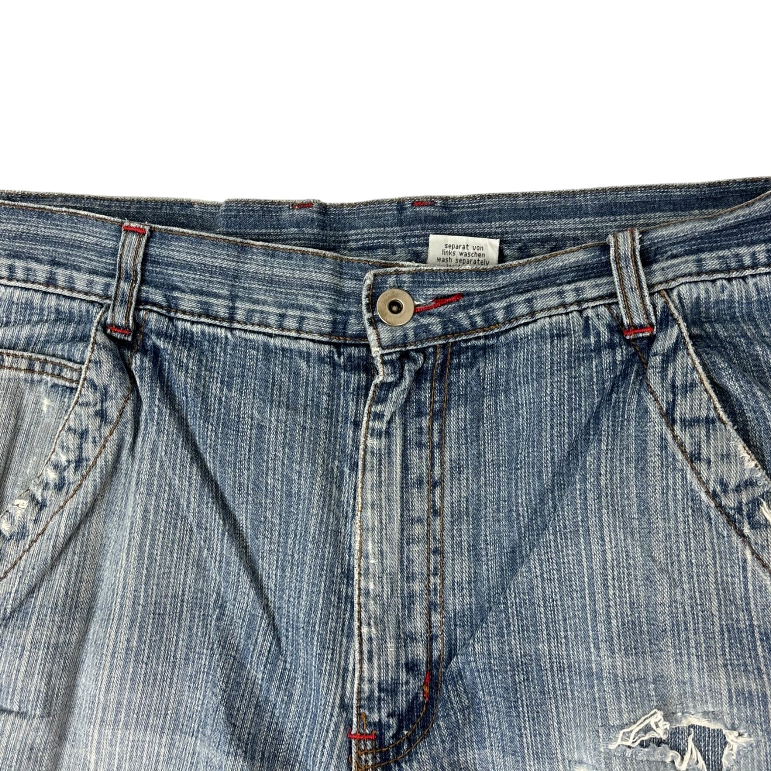 Vintage Y2K Woodpecker Carpenter Jeans Medium Wash