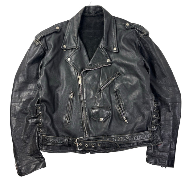 Vintage Custom Tom Houston Boots Rider Leather Jacket