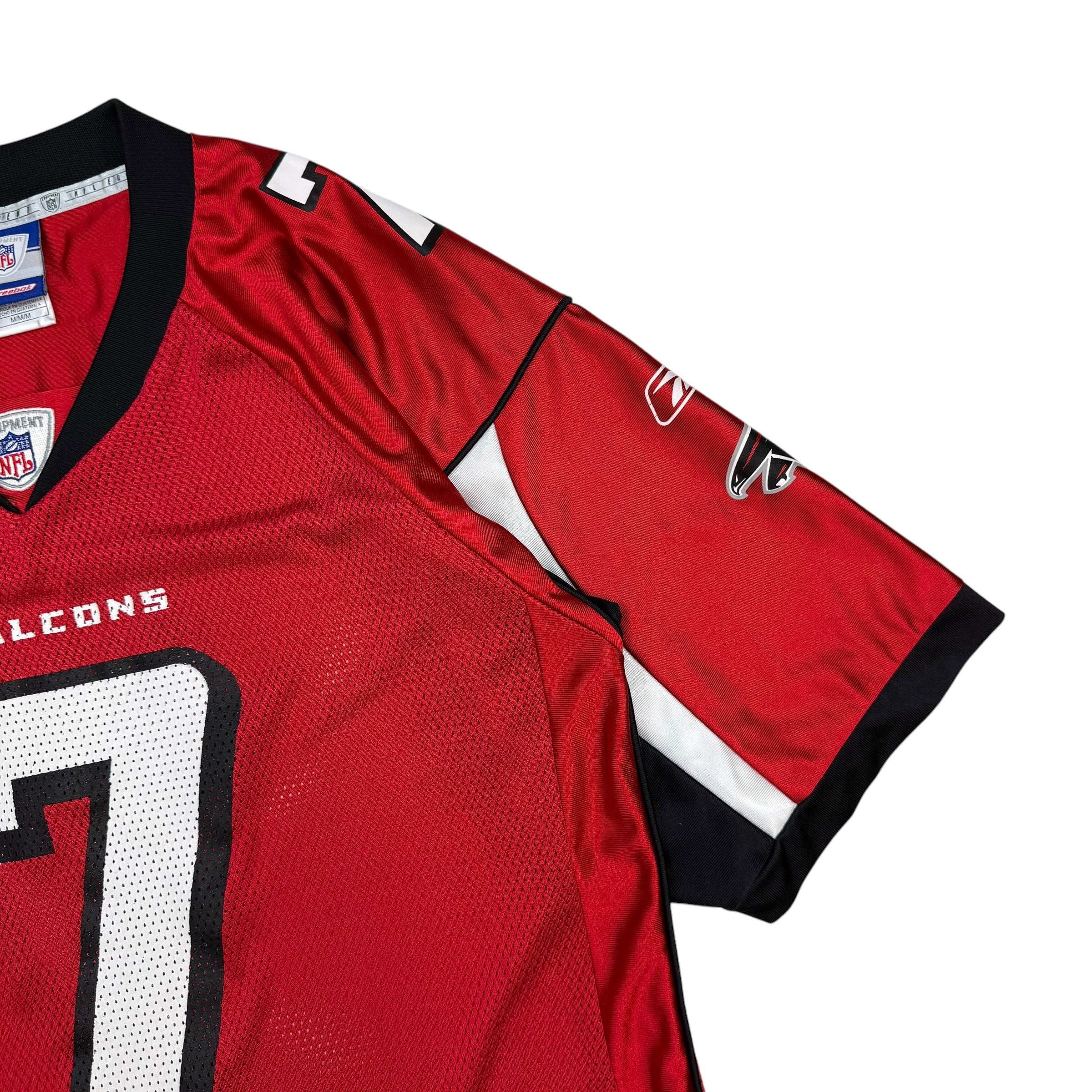 Vintage Reebok Atlanta Falcons Mike Vick Home Jersey Red