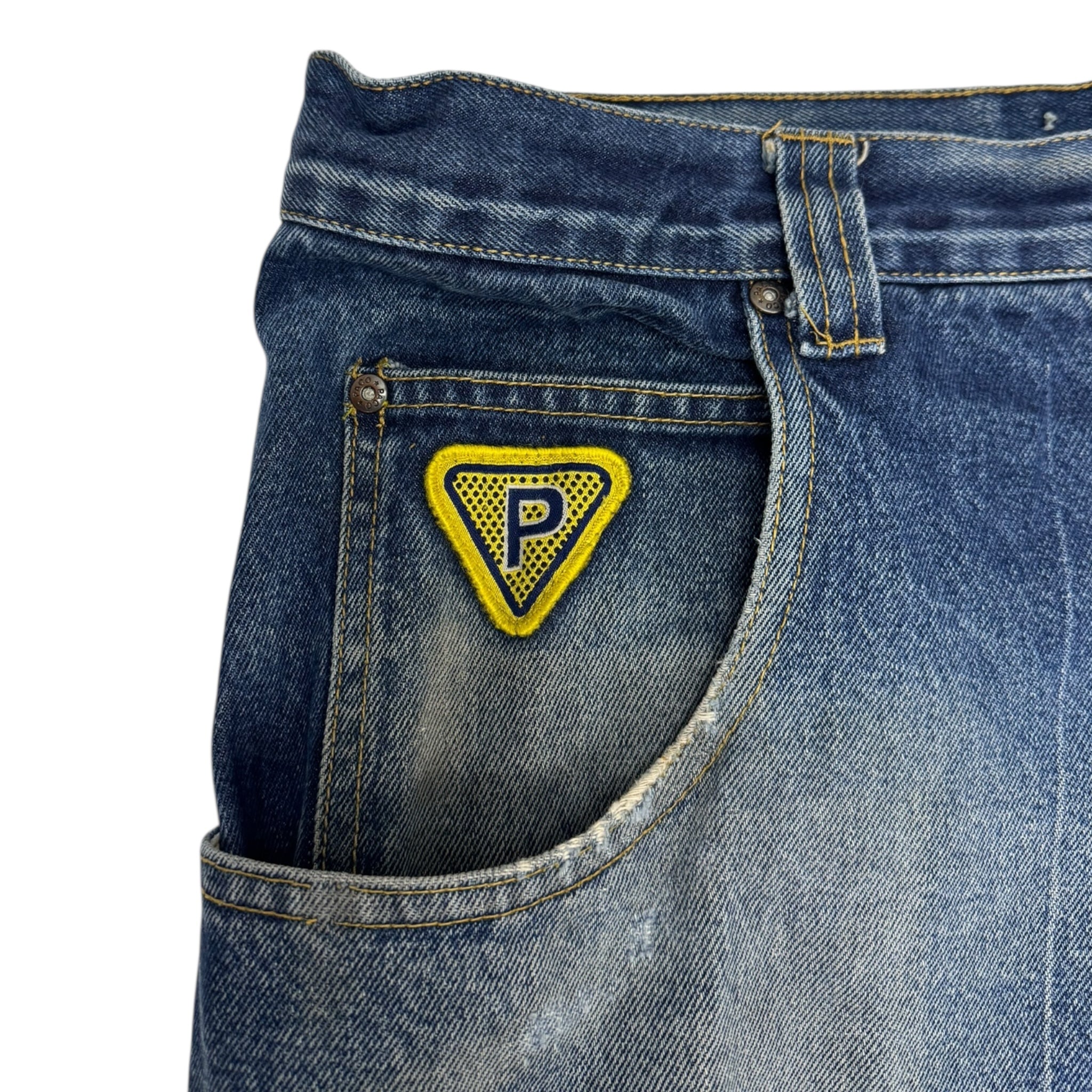 Vintage Y2K Paco Baggy Cargo Denim Hip Hop Jeans