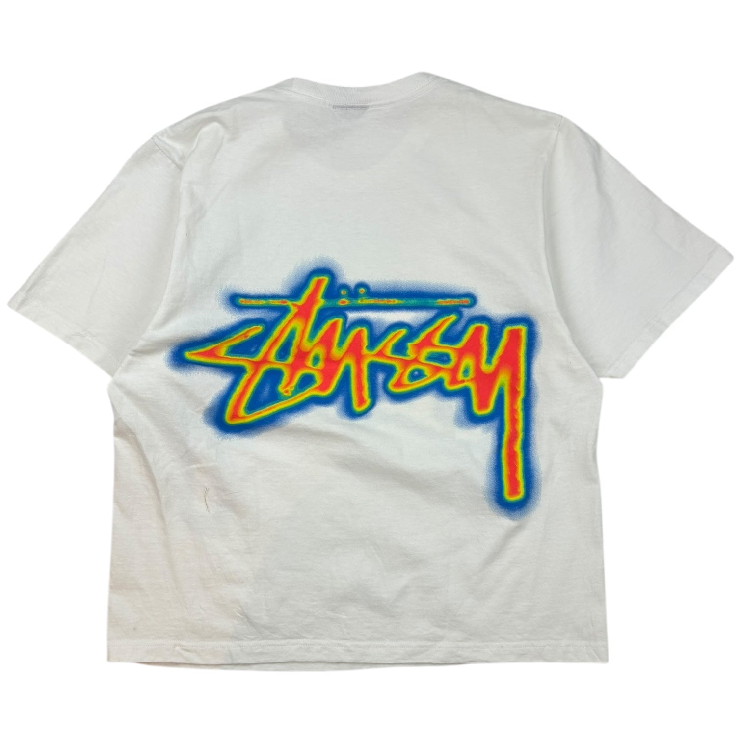 Stussy Thermal Stock T-Shirt White