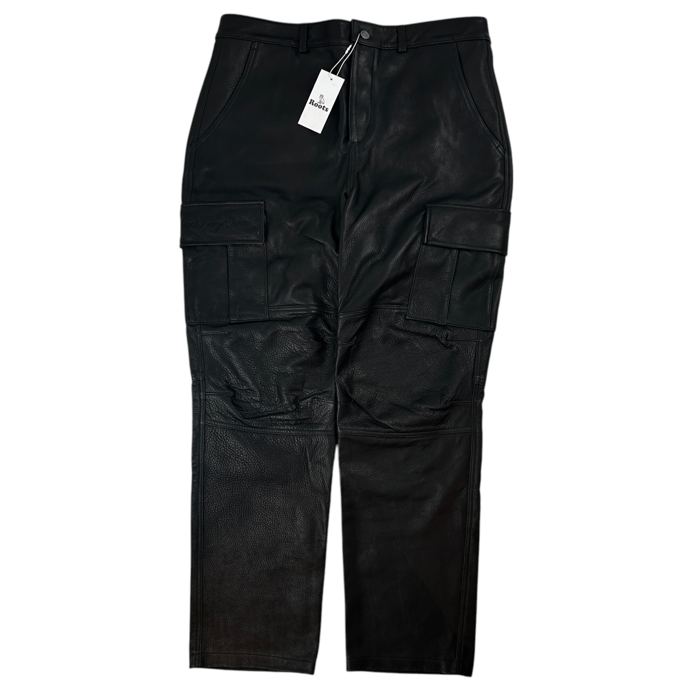 OVO x Roots Leather Cargo Pants