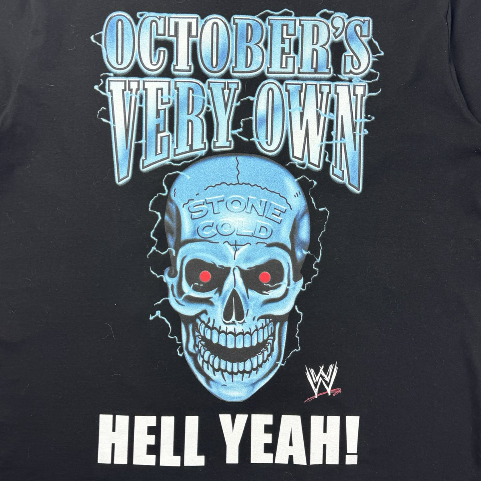 OVO x WWE Stone Cold Steve Austin T-Shirt Black