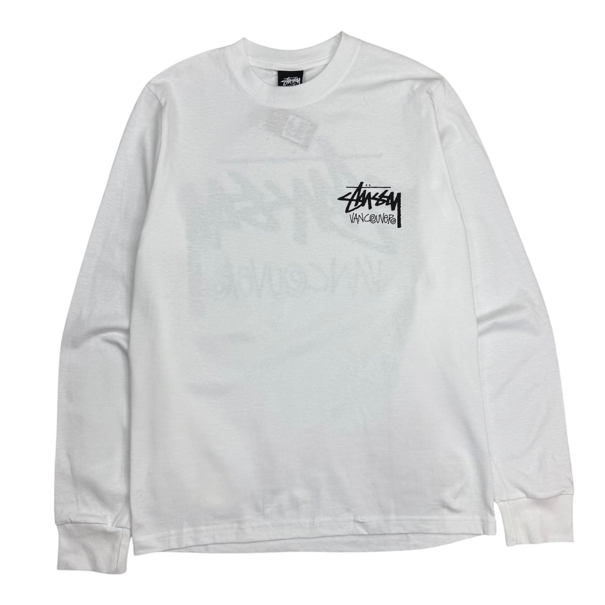 Stussy Vancouver Chapter L/S Tee White