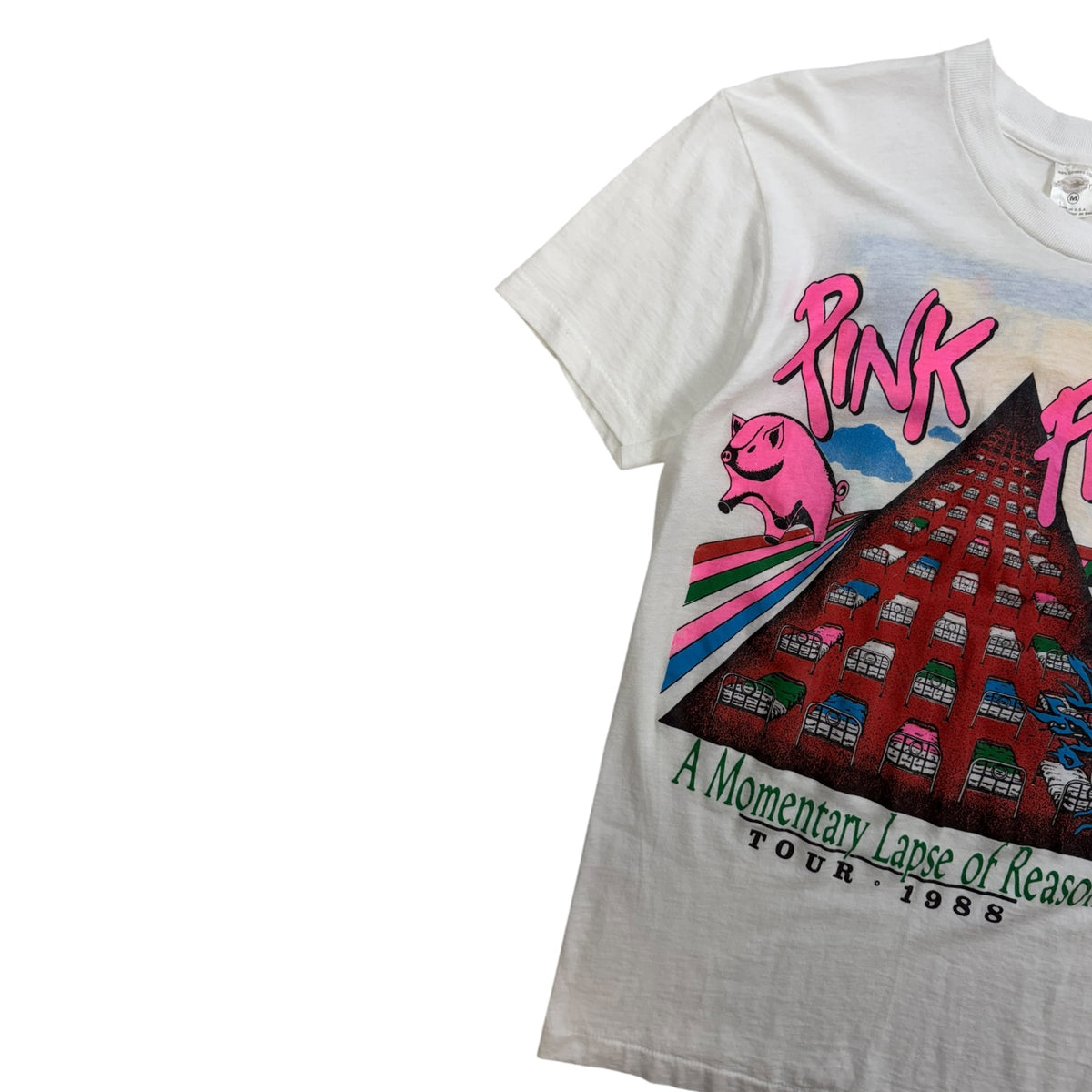 Vintage Pink Floyd Momentary Lapse T-Shirt White