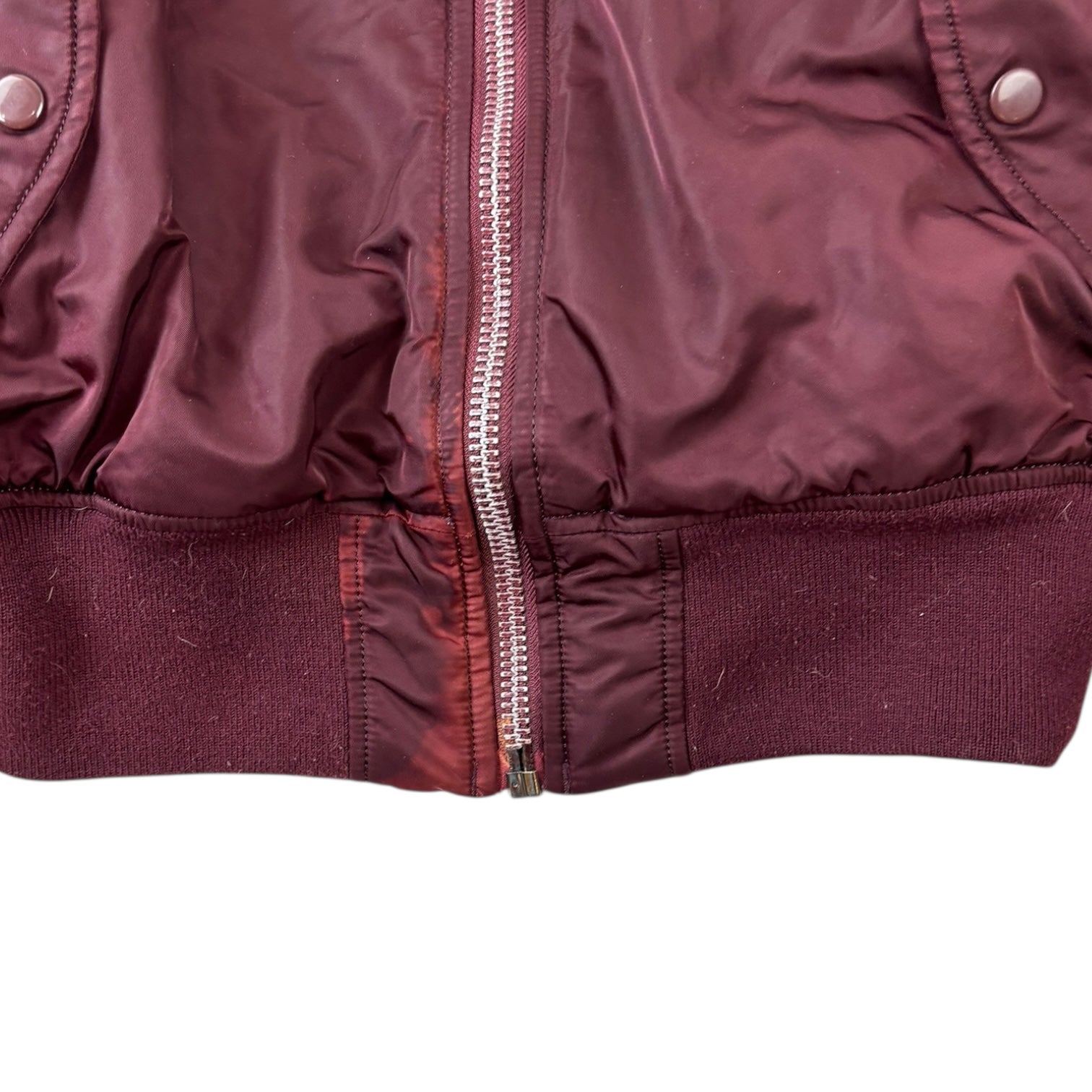 Alpha Industries Reversible Bomber Jacket Purple/Orange