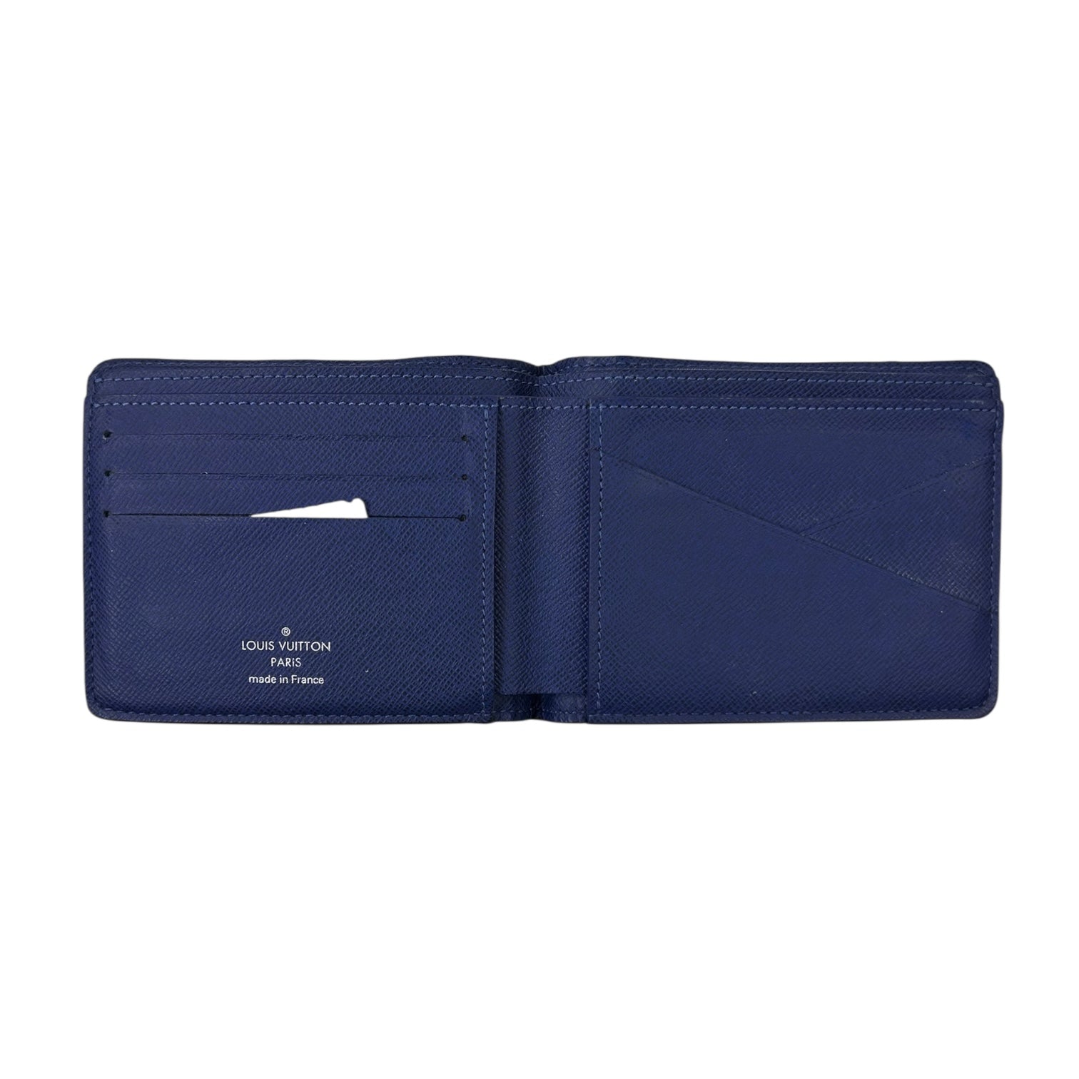 Louis Vuitton Taigarama Multiple Wallet Cobalt