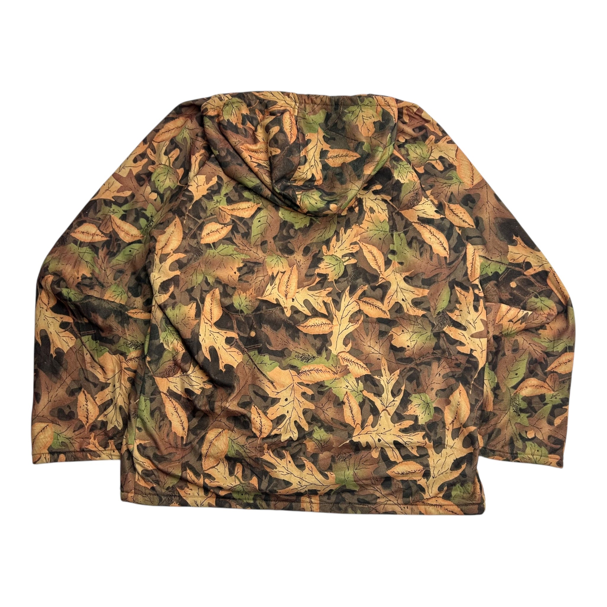 Vintage Racoe Inc Real Leaf Fleece Jacket