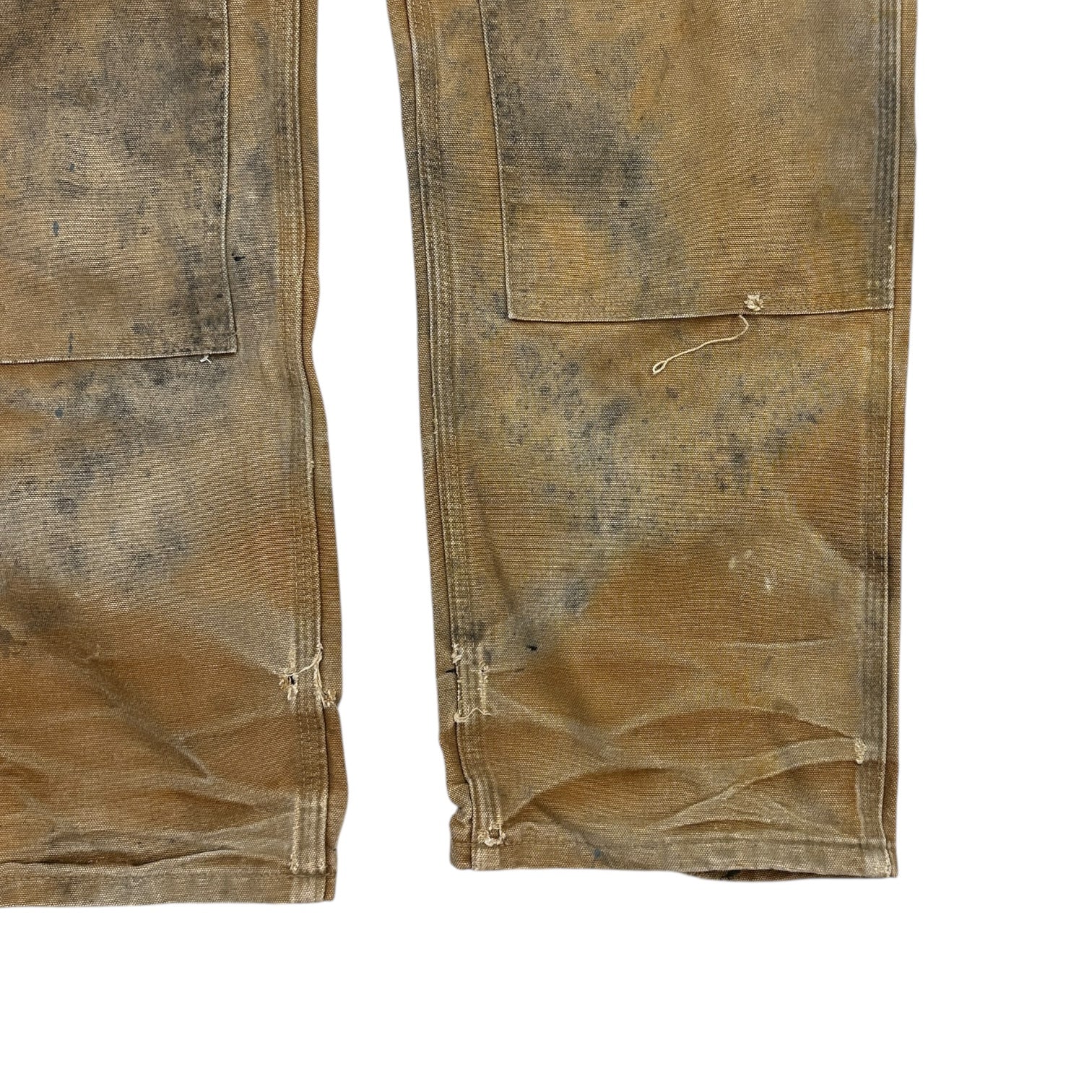 Vintage Carhartt Double Knee Cargo Pants Tan