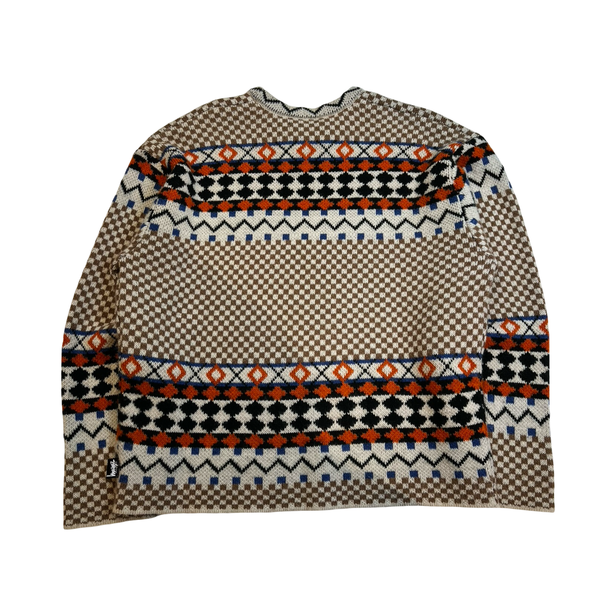 Stüssy × NOMA t.d. Jacquard Knit Crew Sweater