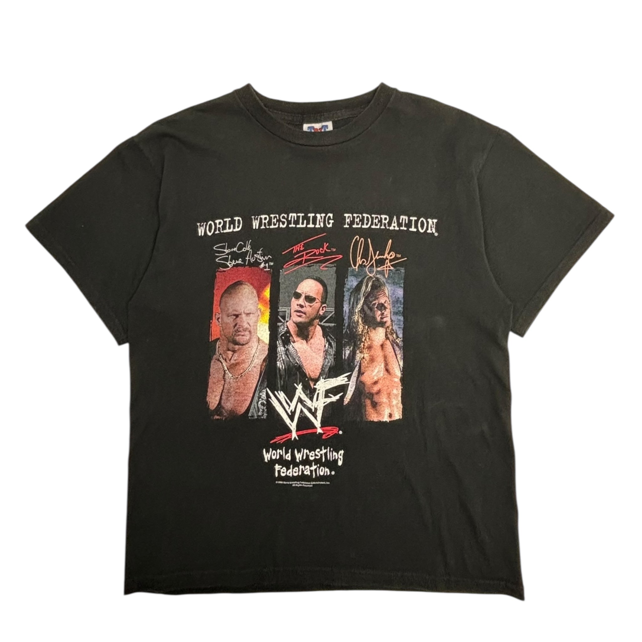 2000 WWF Stone/Rock/Jericho T-Shirt