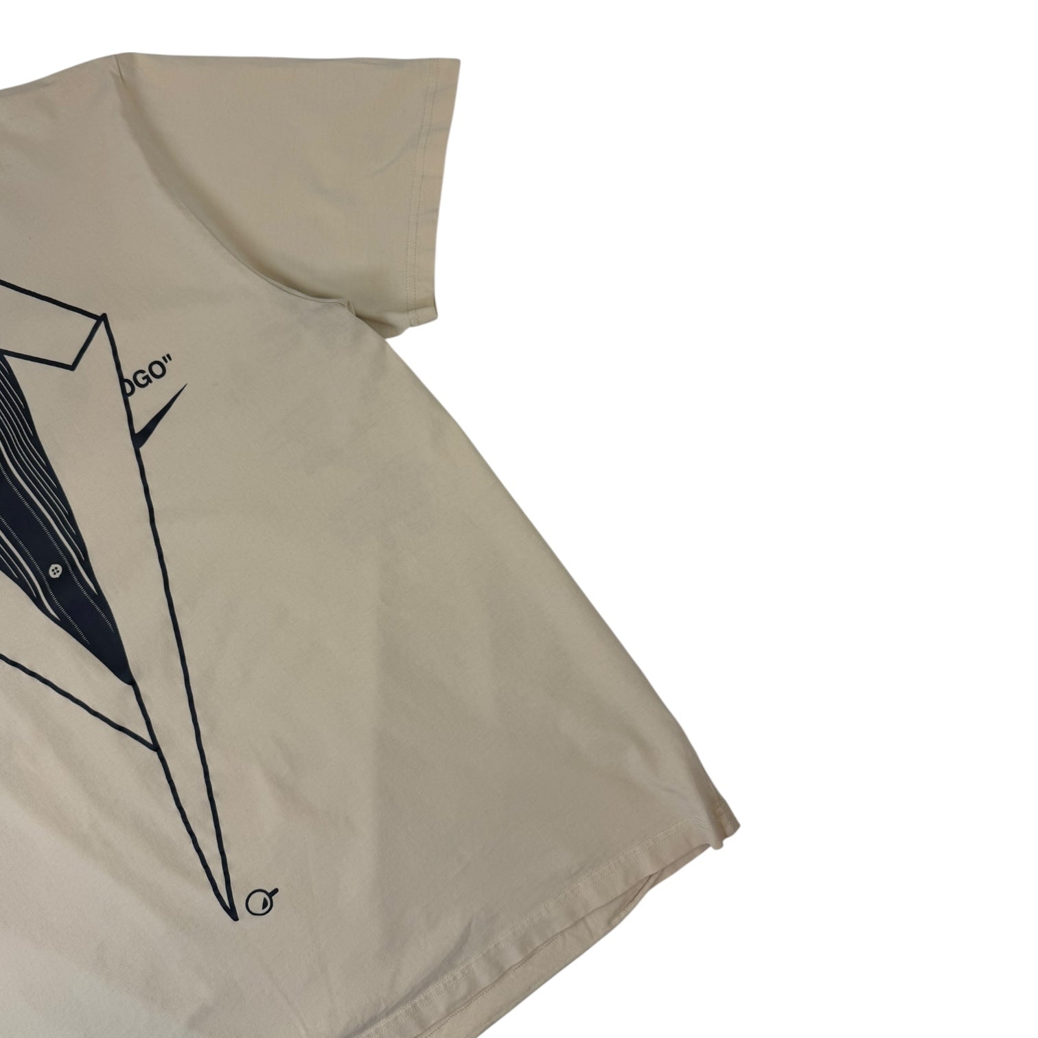 Off-White x Nike NRG A6 T-Shirt Tan