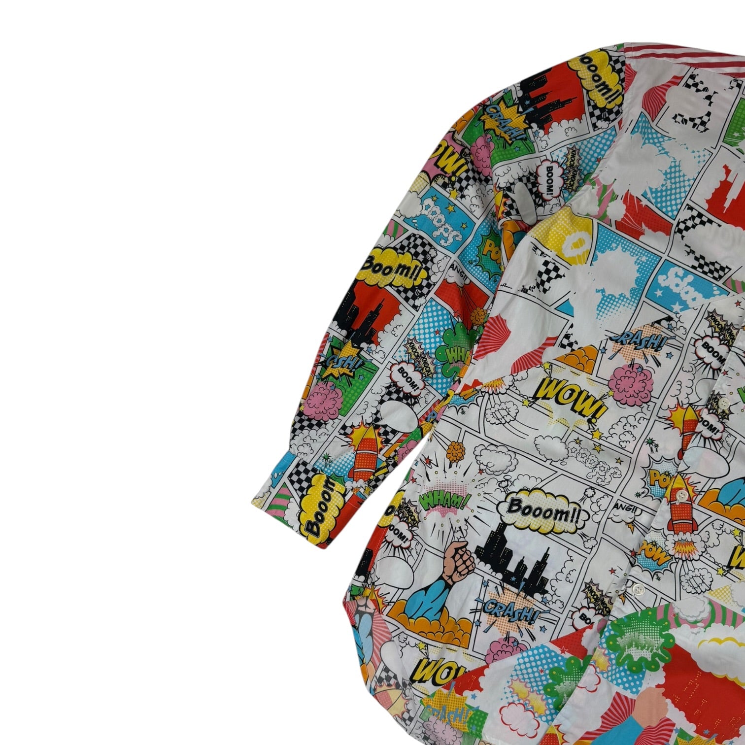 Comme des Garçons 2019 A/W Comic Print Button-Up
