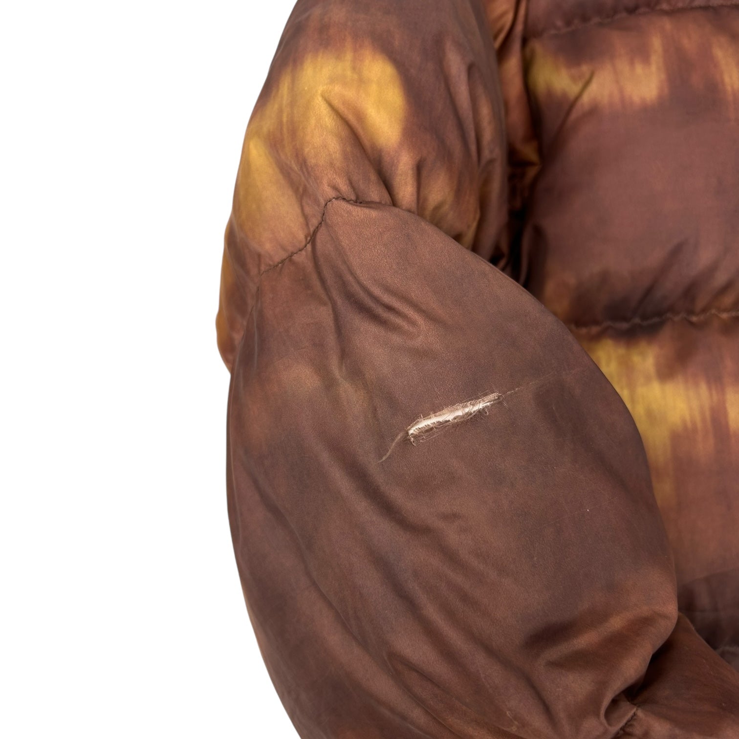 Stussy Aurora Puffer Jacket Brown