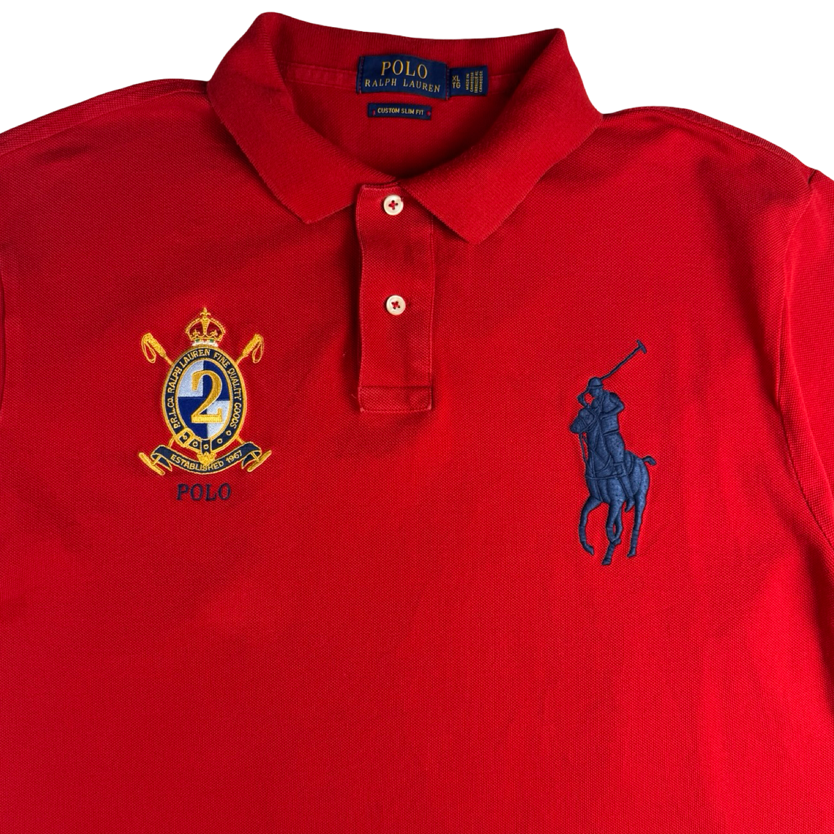 Polo Ralph Lauren Big Pony Polo Shirt Red