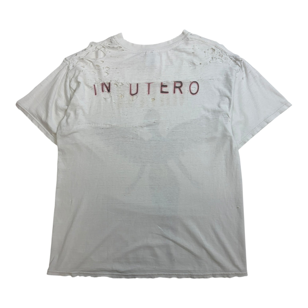 Vintage Nirvana In Utero Thrashed T-Shirt White