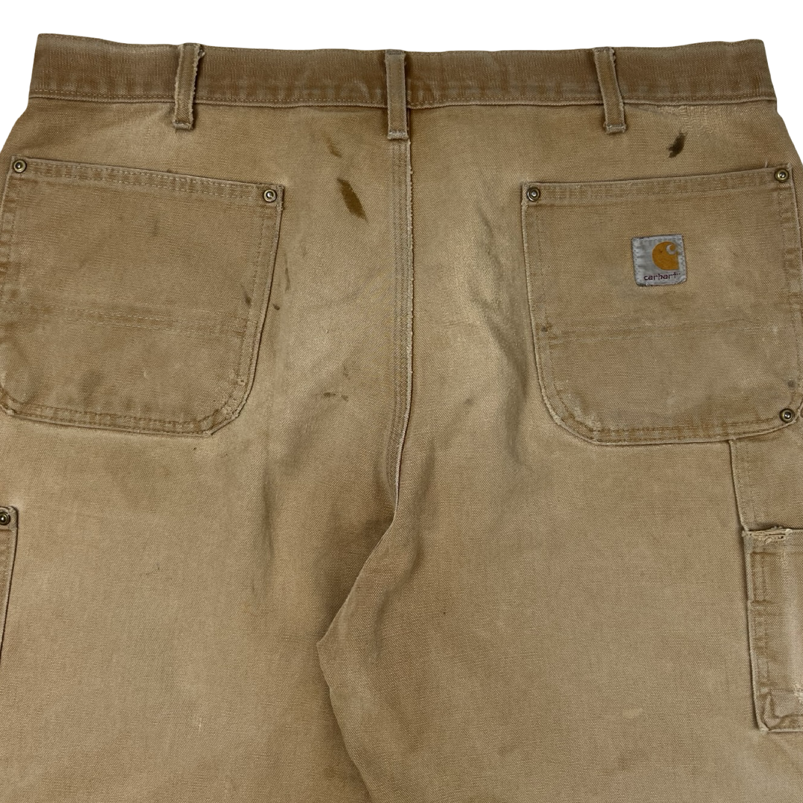 Vintage Carhartt Distressed Double Knee Pant Tan