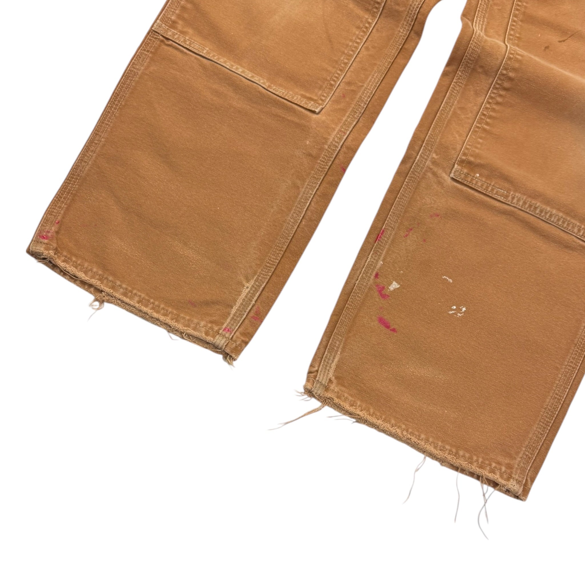 Vintage Carhartt Double Knee Bottoms Dark Tan