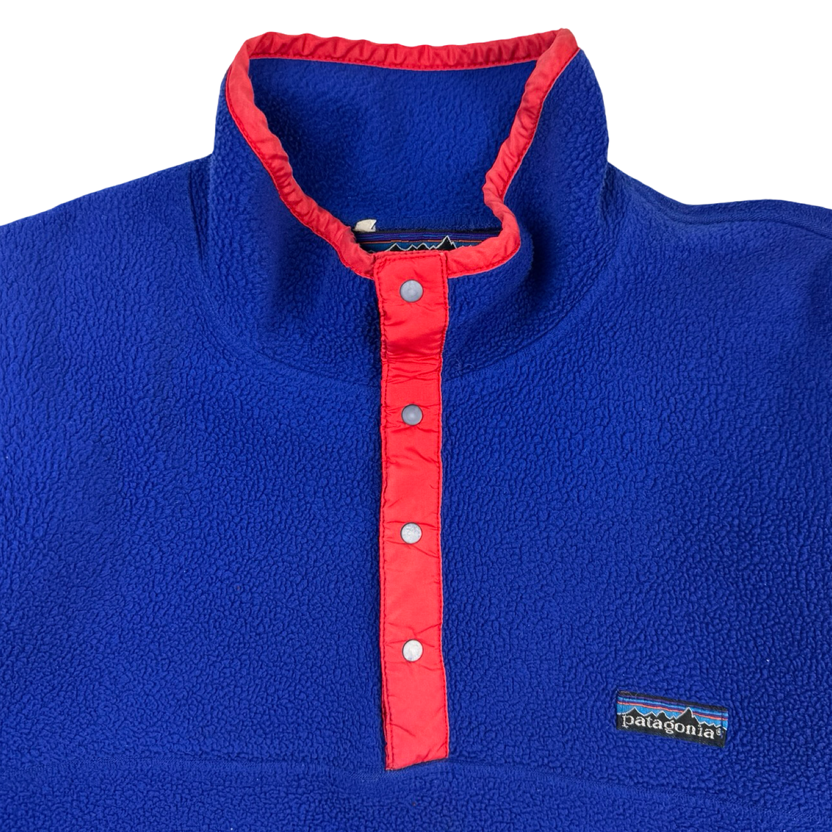 Vintage ‘90s Patagonia Made In Canada T-Snap Fleece Blue