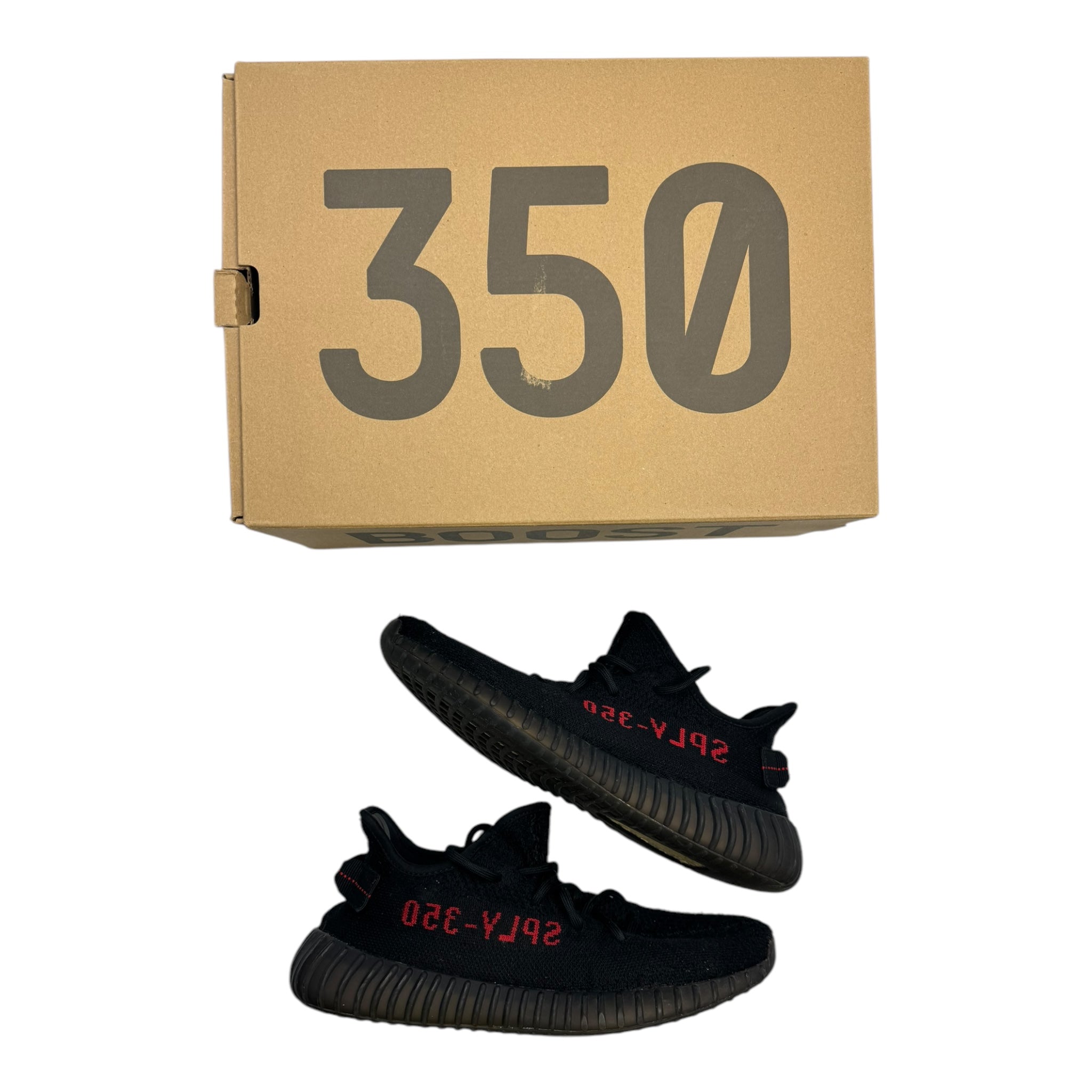 Yeezy Boost 350 V2 Black Red (Used)