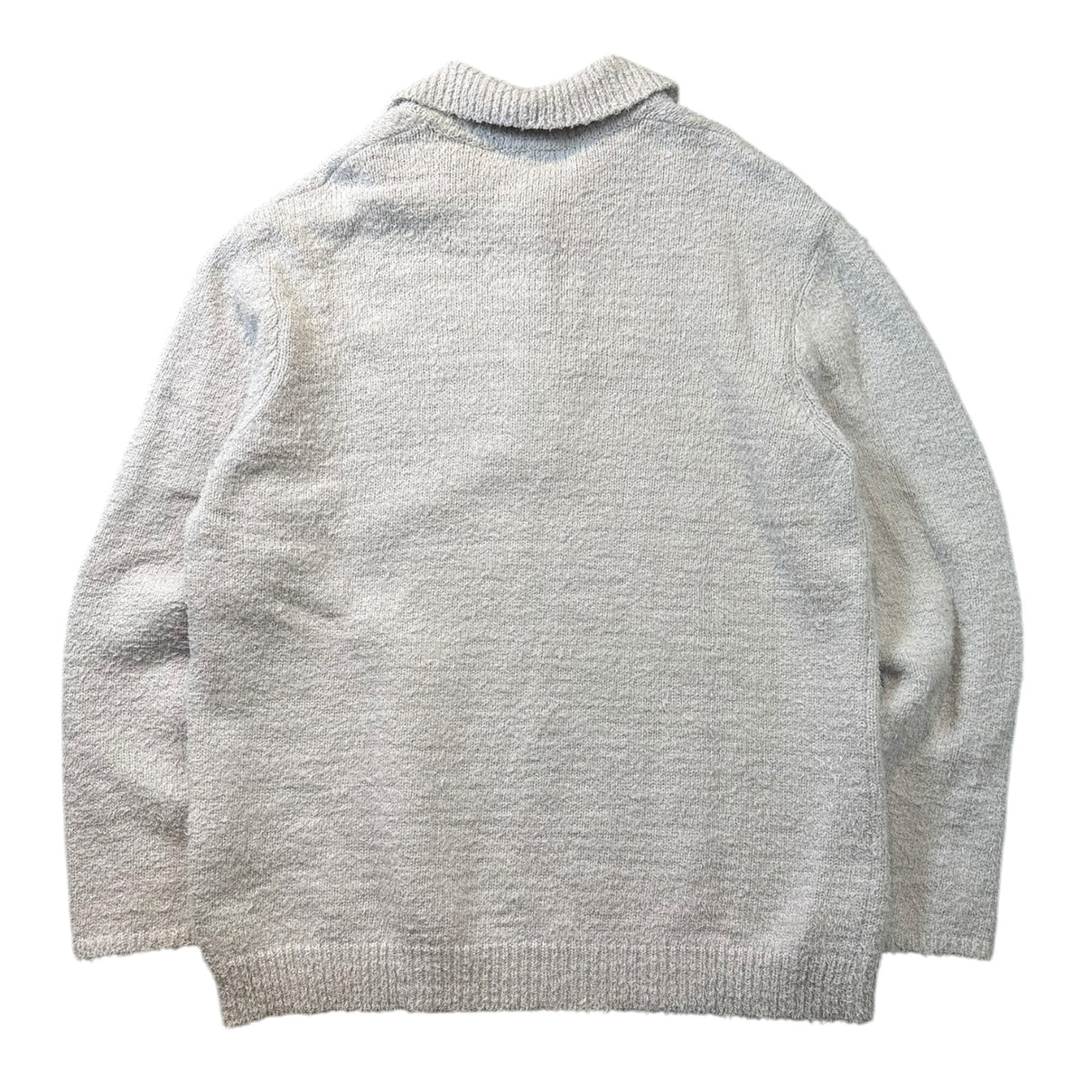Our Legacy Knitted Polo Sweater White