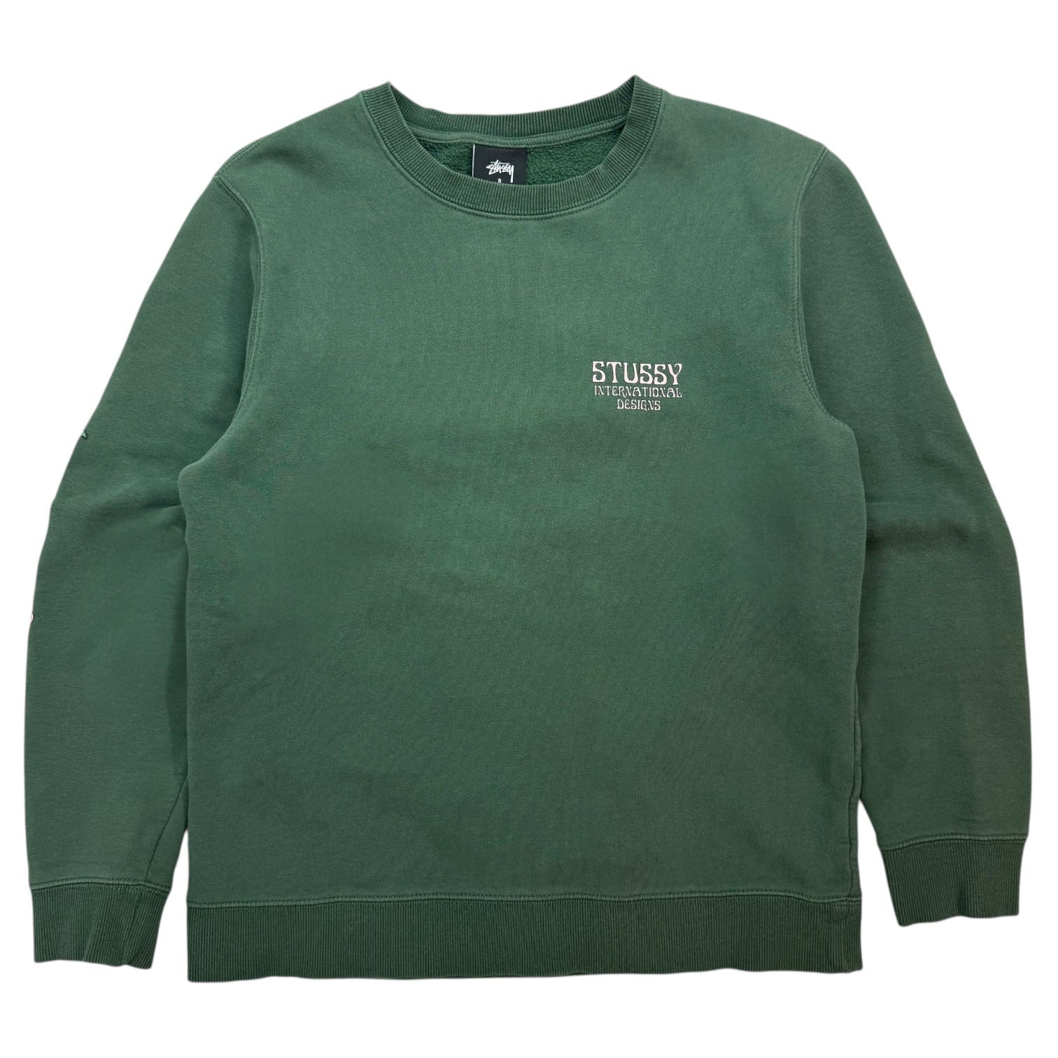 Stussy Skull Crewneck Green