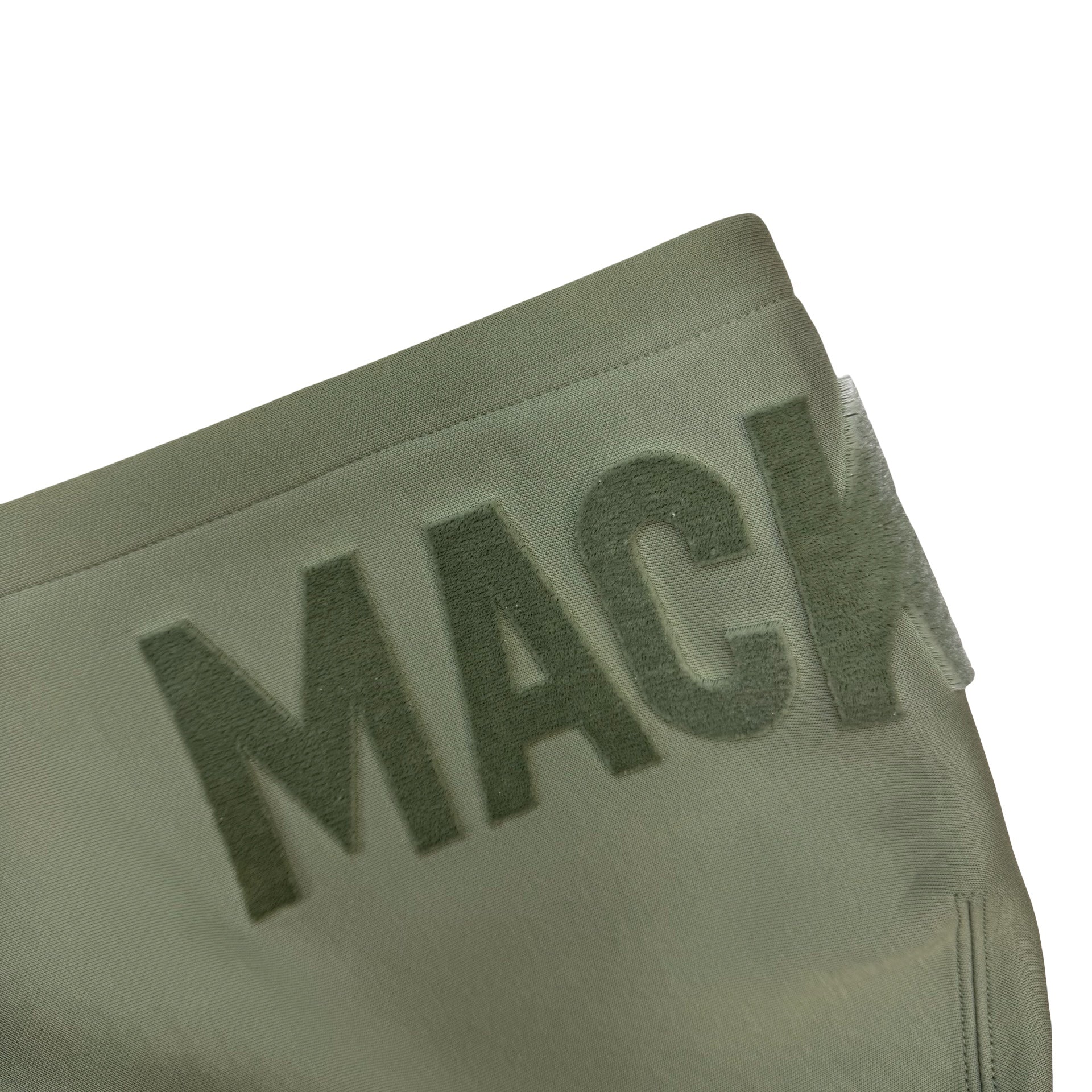 Mackage KRYS-R Velvet Logo Hoodie Green