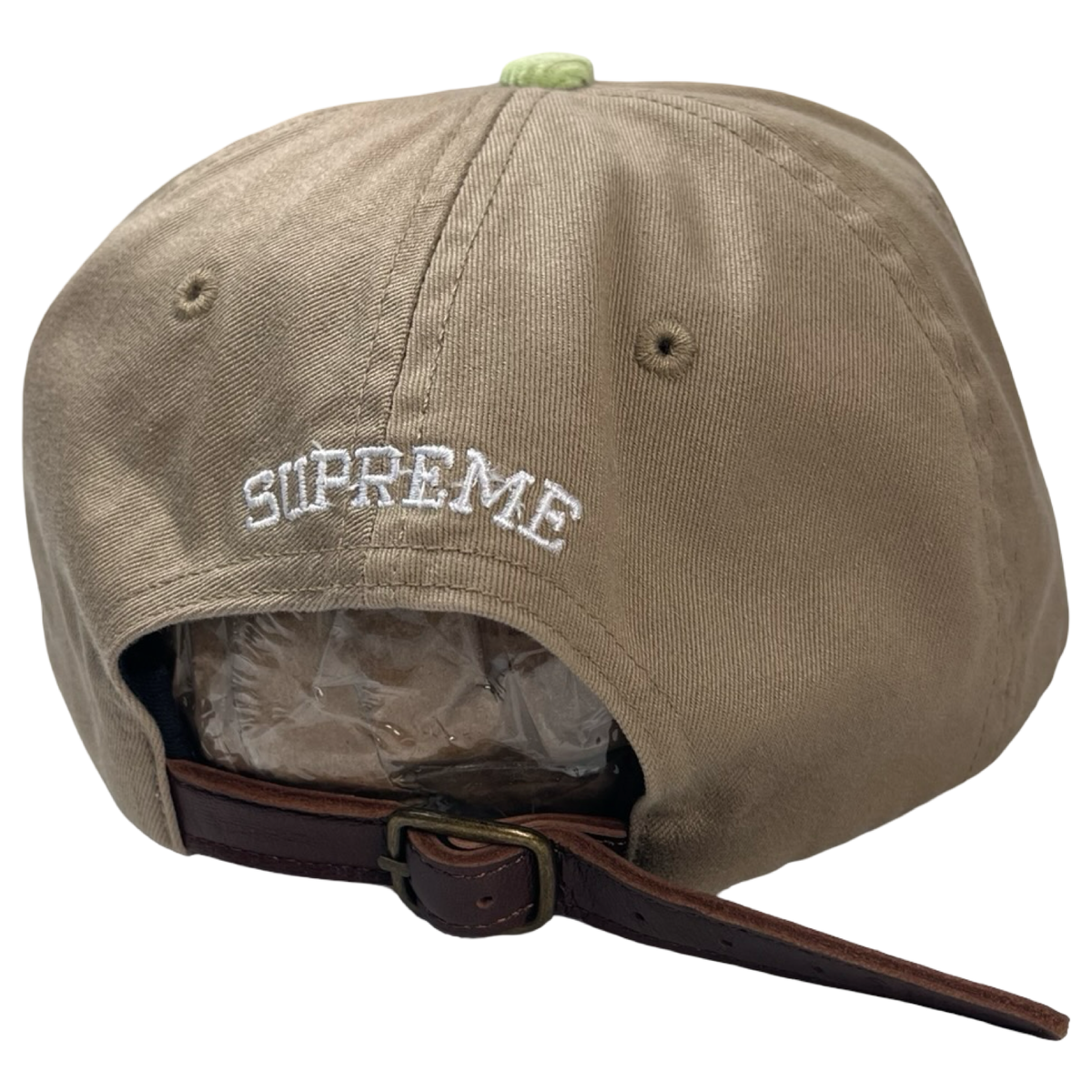 Supreme 2-Tone S Logo 6-Panel Tan