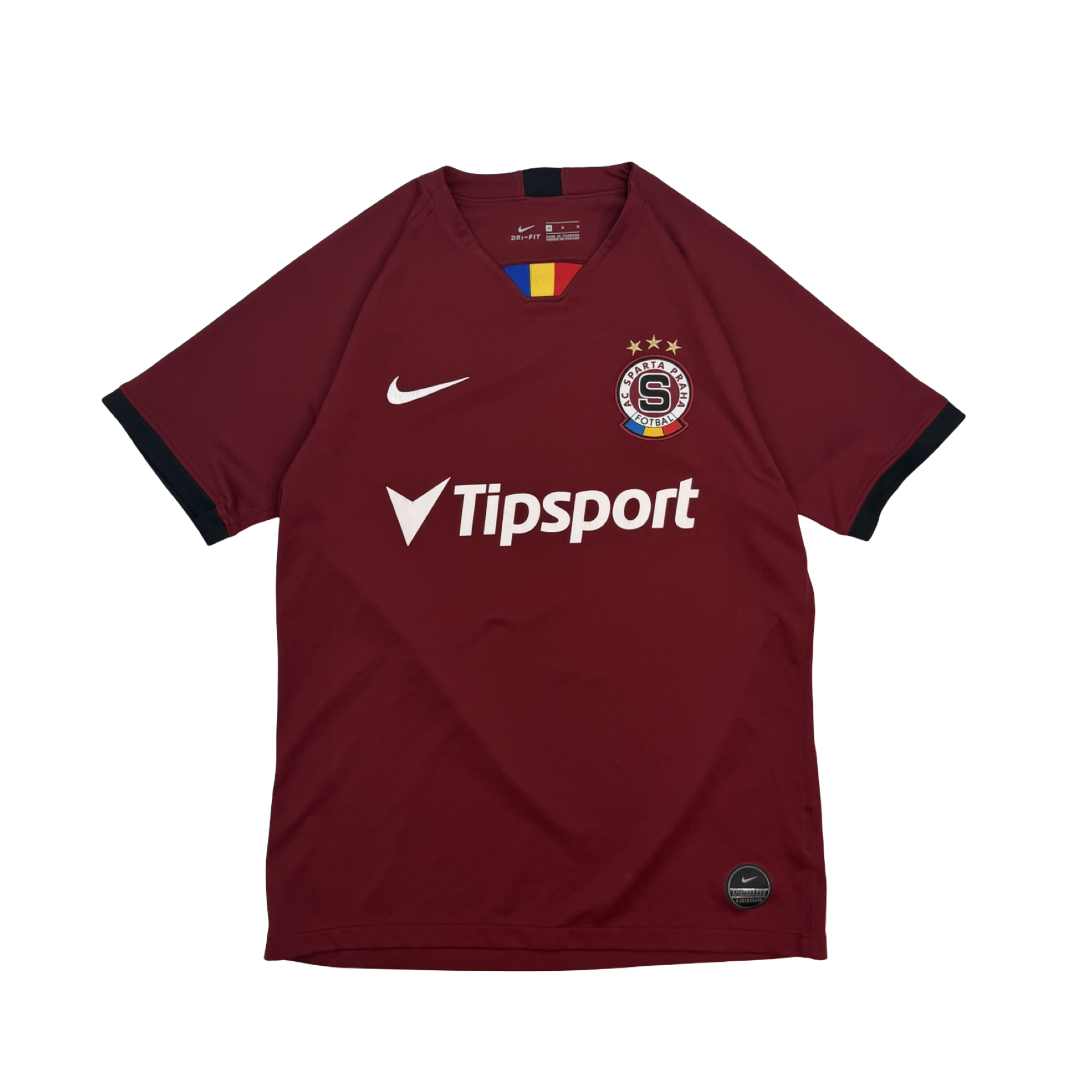 2019-20 Nike AC Prague Home Jersey Burgendy