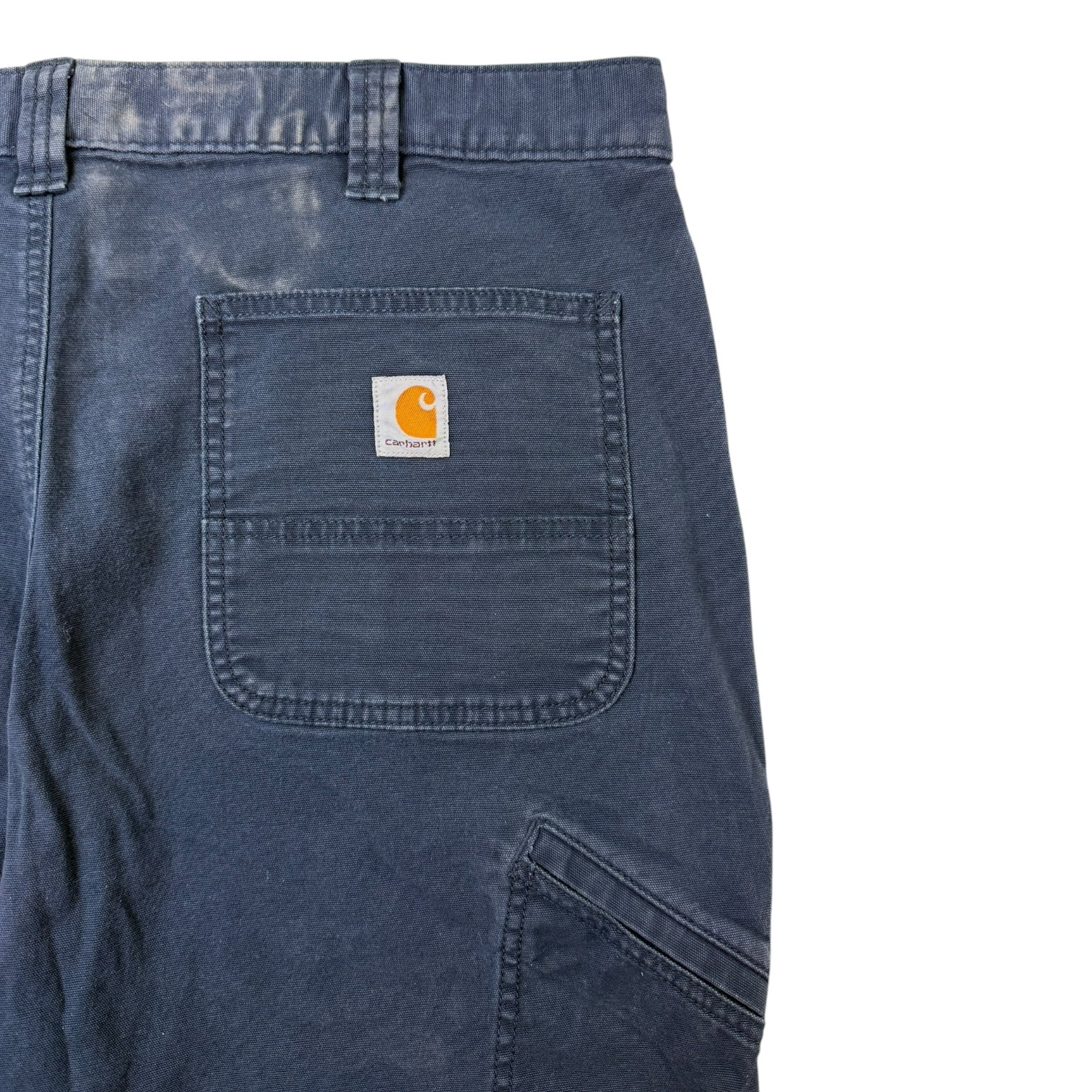 Carhartt Loose Original Fit Carpenter Pants Navy