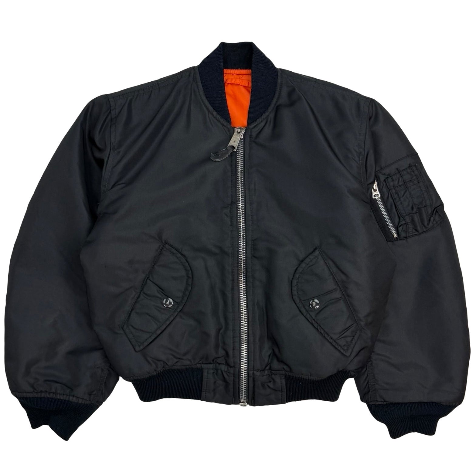 Vintage Youth Flying M-1 Bomber Jacket Black